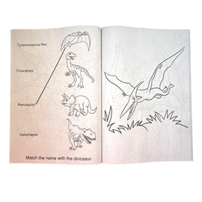 Libro para colorear Juega con Dinos – IMAGIQ