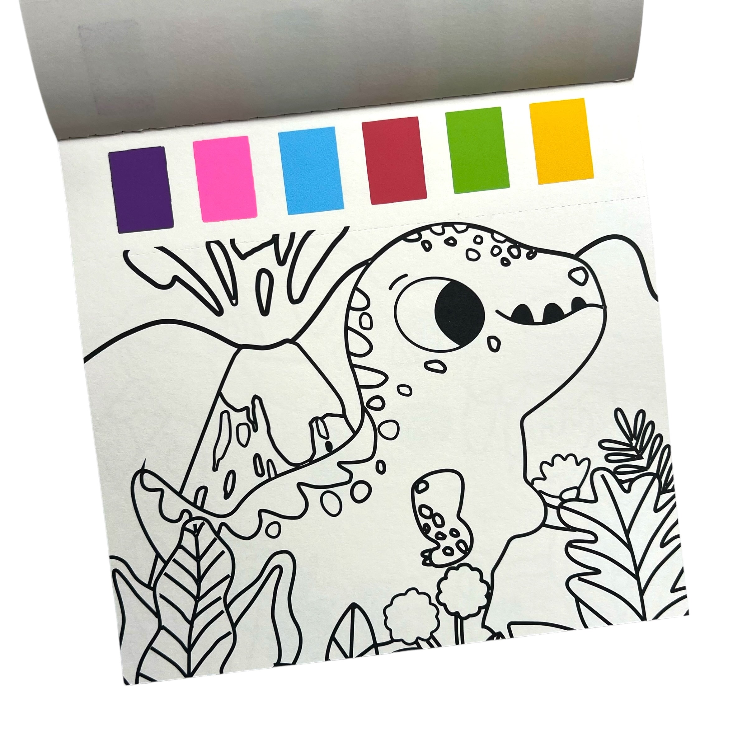 BLOCK PINTA CON AGUA - DINOSAURIOS - TOOKYLAND