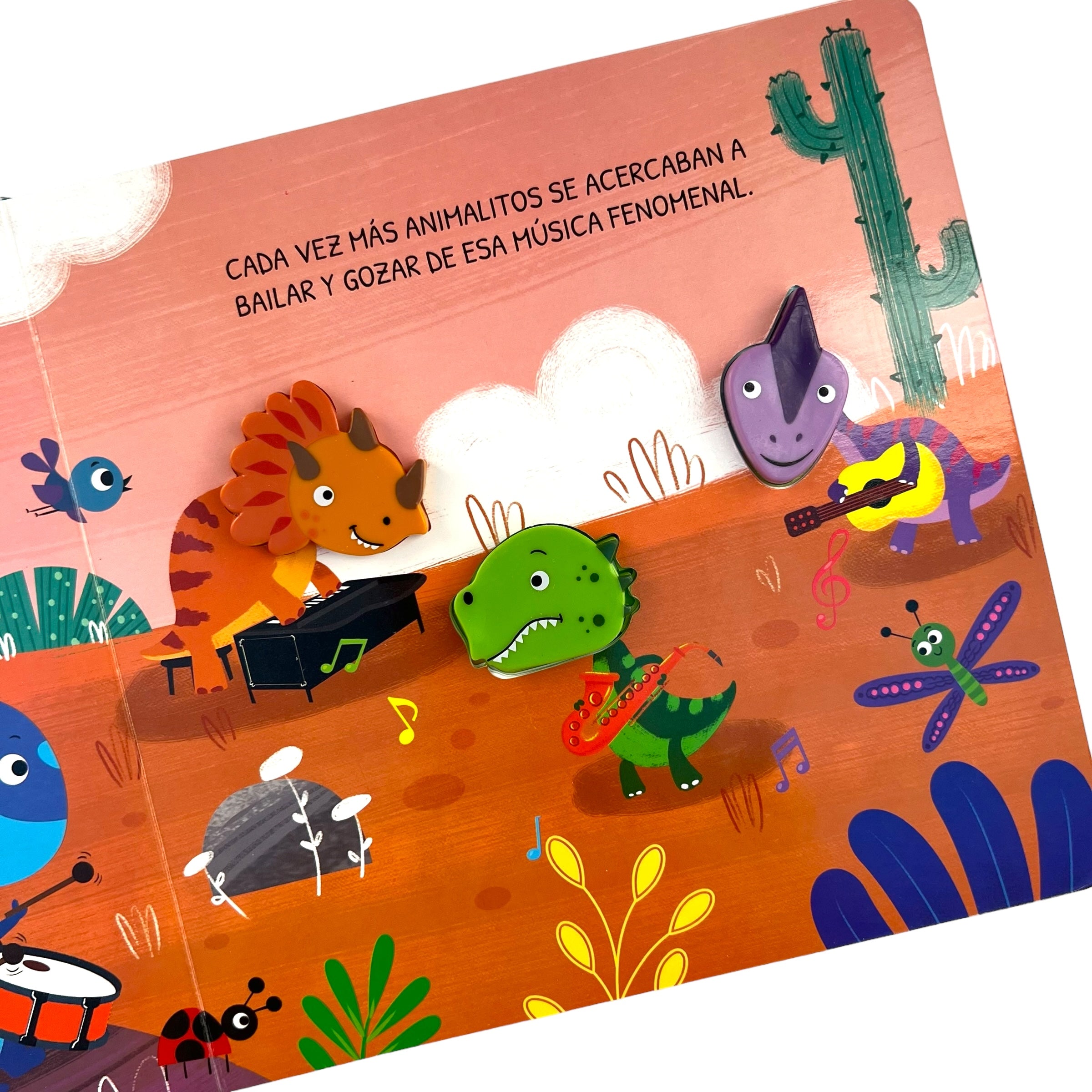 Libro como suena? La musica de los dinos -  Libro con sonidos