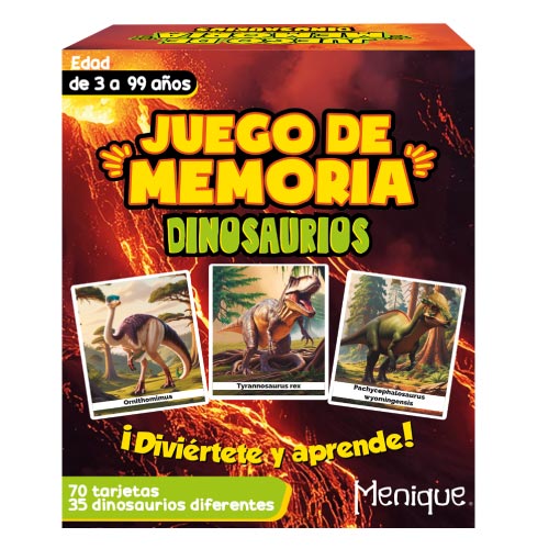Dinosaurios - Juego de memoria