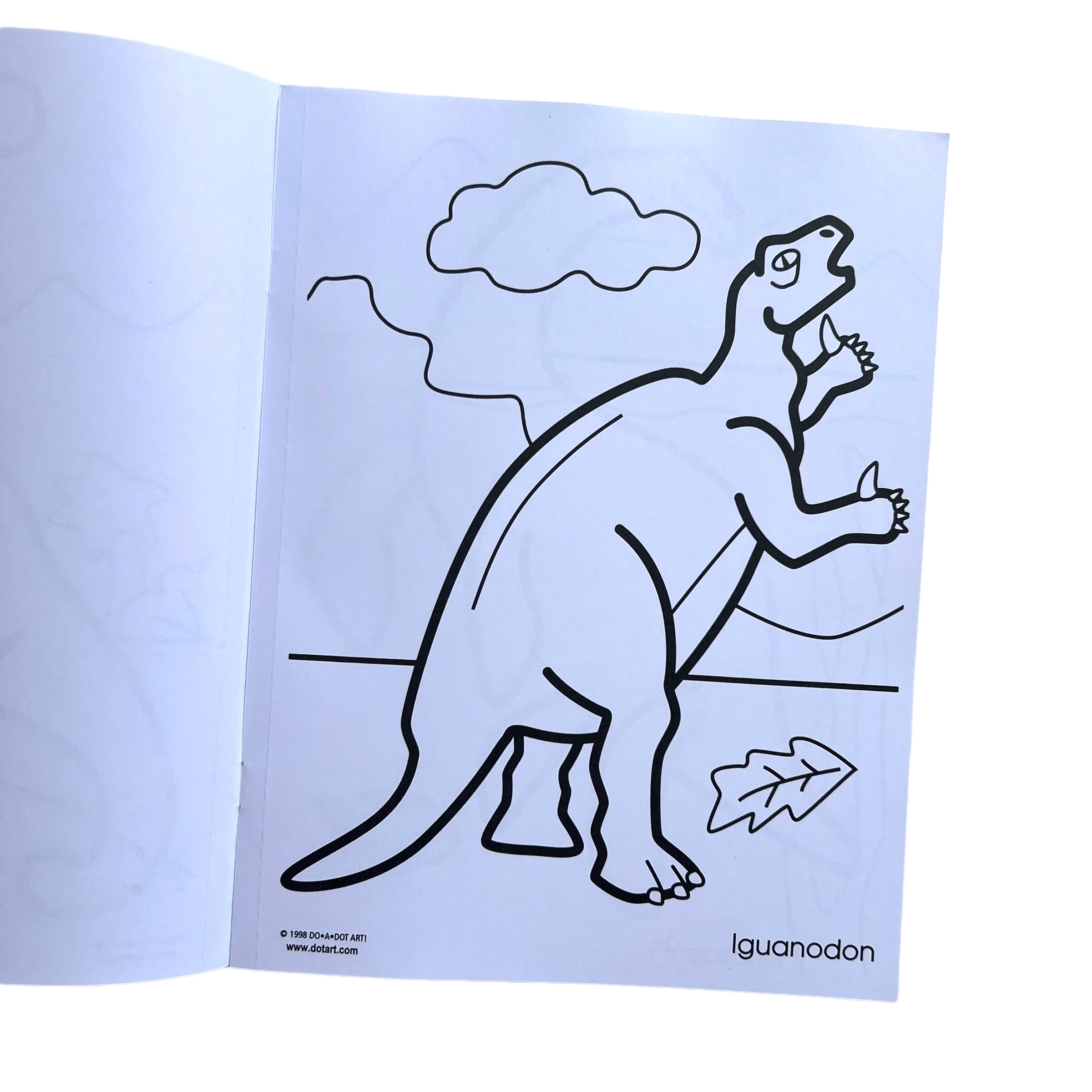 Libro Descubriendo a los dinosaurios - DO A DOT - Book dinosaurs