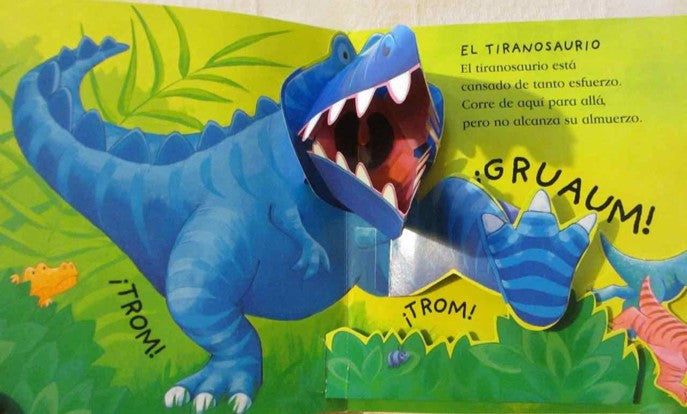 El Dinosaurio Burlón  Libro POP UP