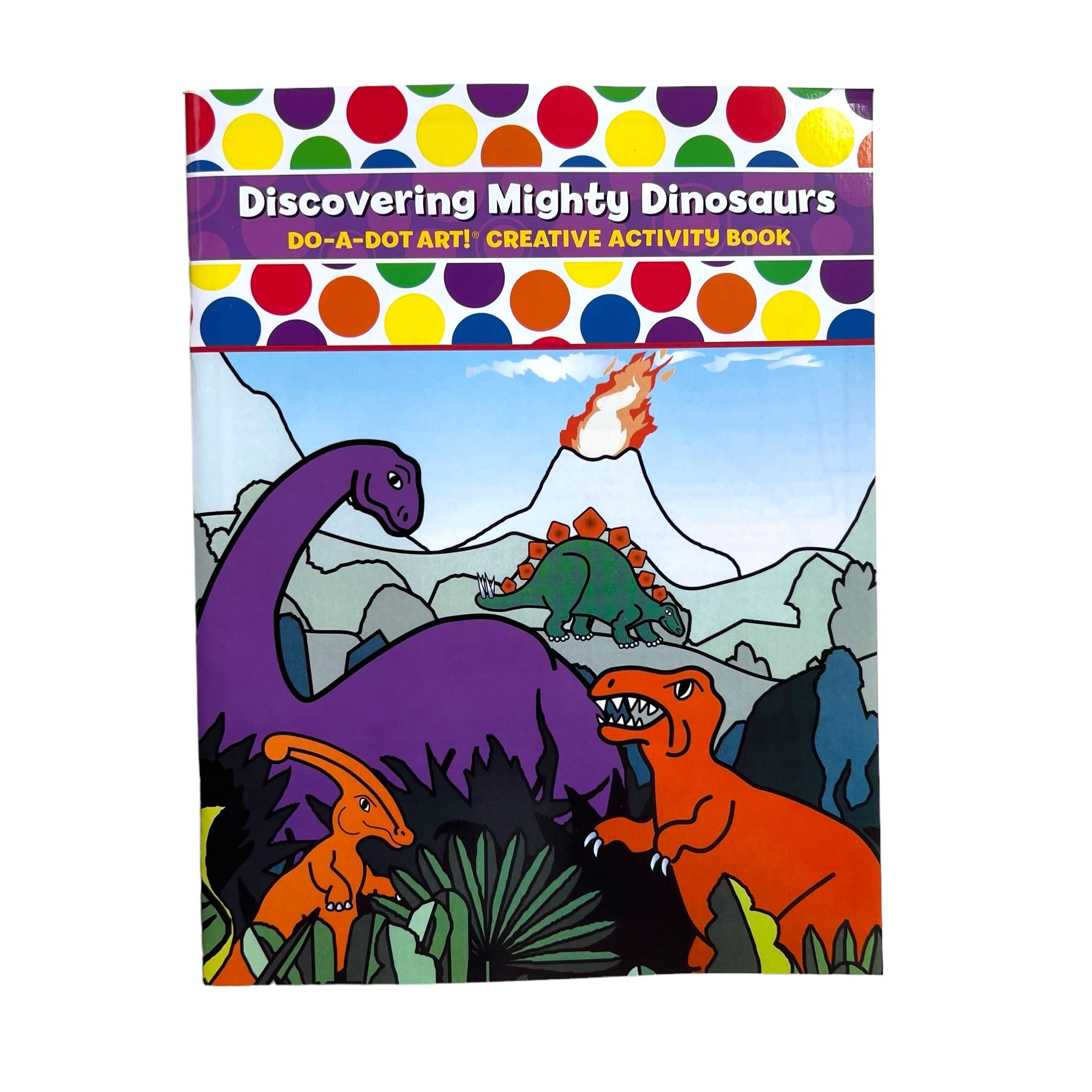 Libro Descubriendo a los dinosaurios - DO A DOT - Book dinosaurs