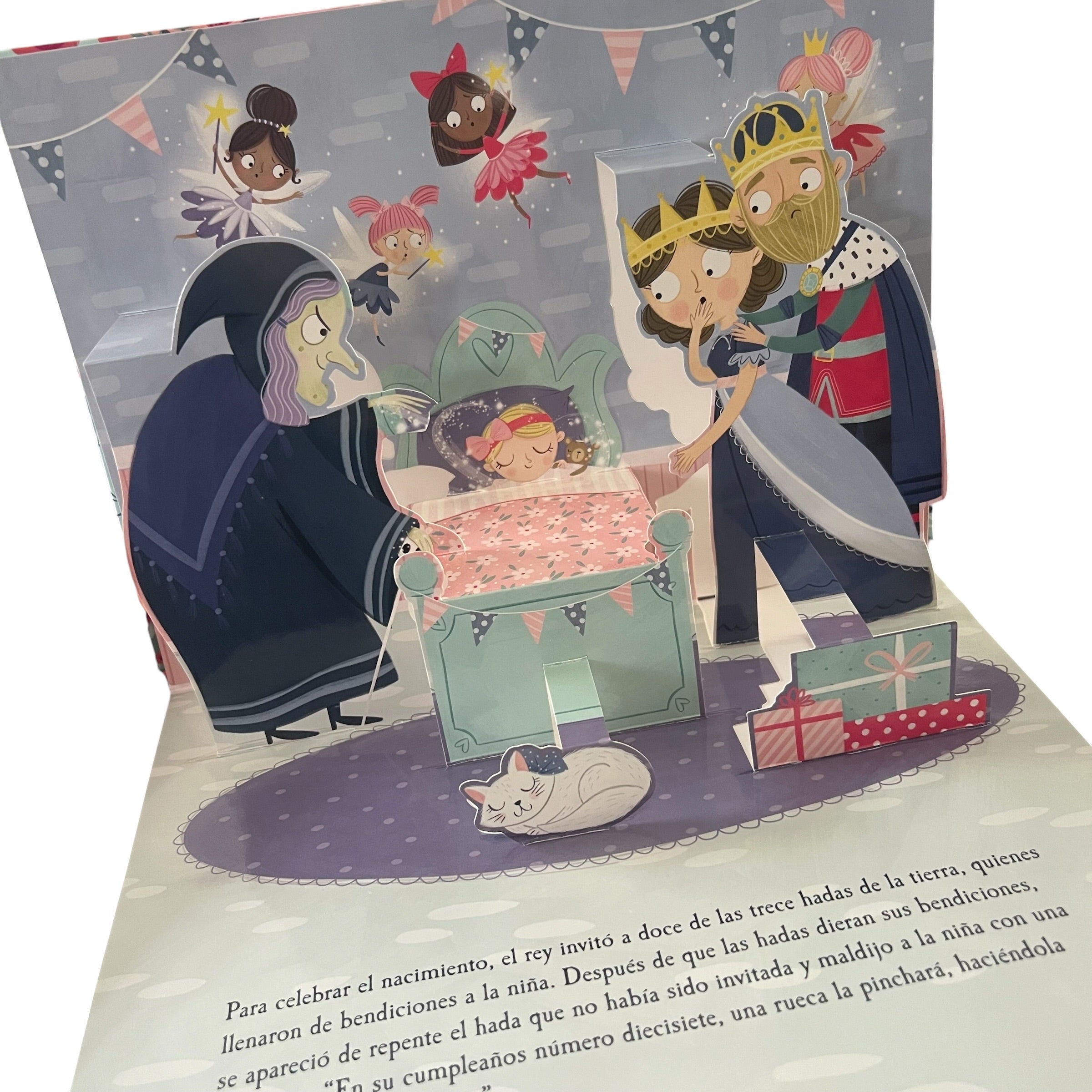 Libro pop up La bella durmiente