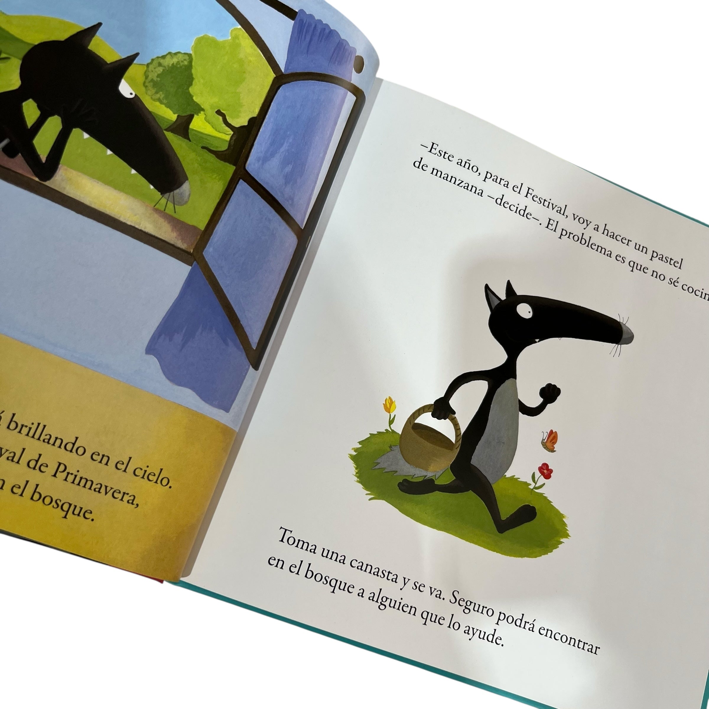 Cuento - Mis pequeñas aventuras el lobo que descubre el pais de los cuentos