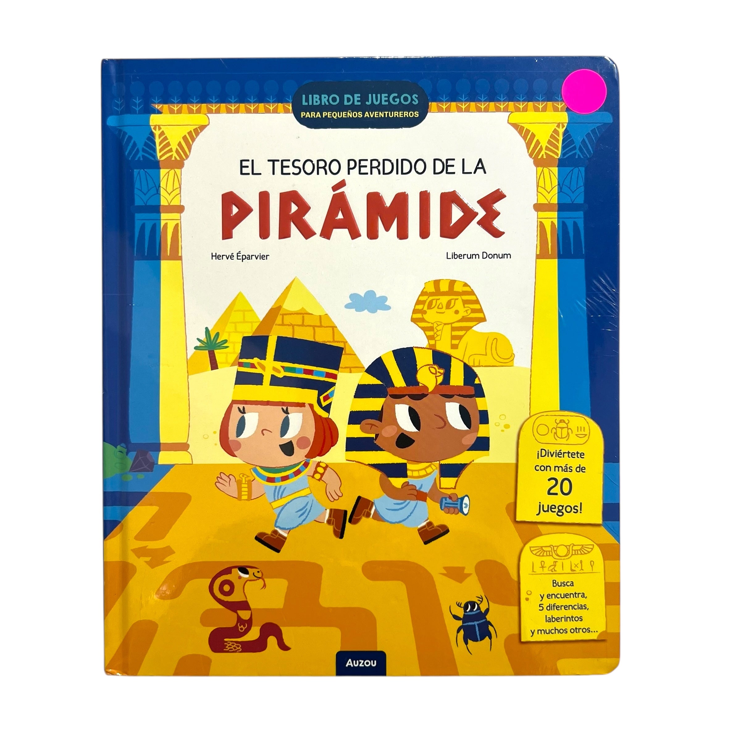 Libro de juegos - El tesoro perdido de la piramide