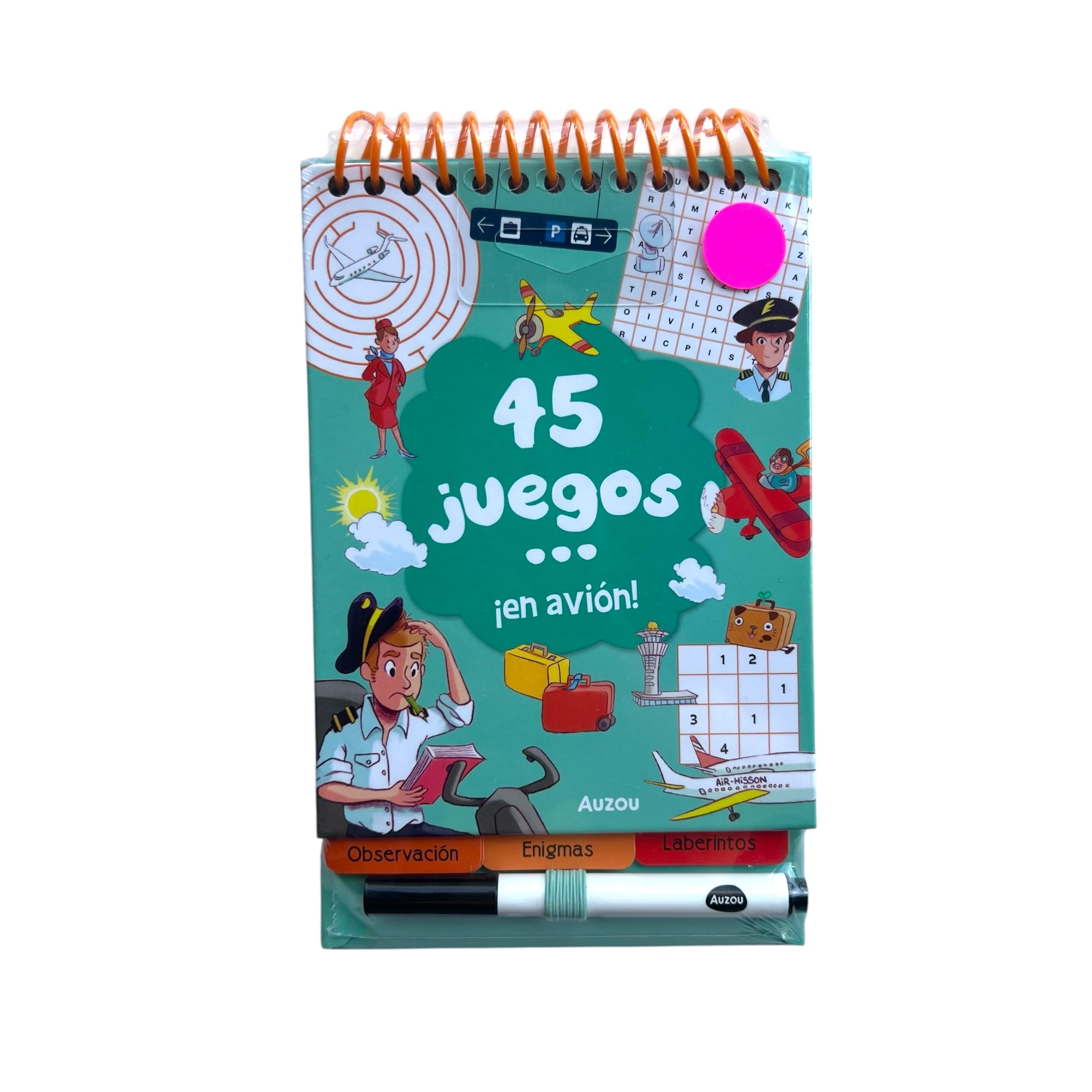 45 juegos en Avión!