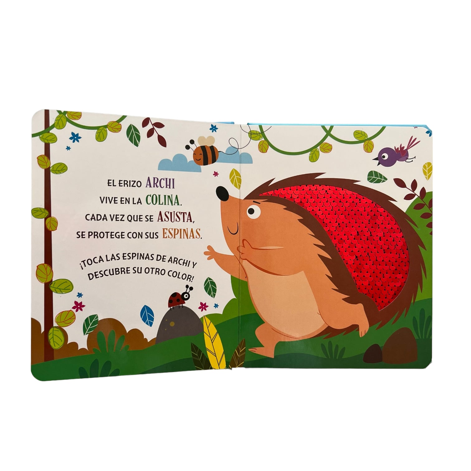 Destellos Fantásticos - Libros de Texturas con Lentejuelas