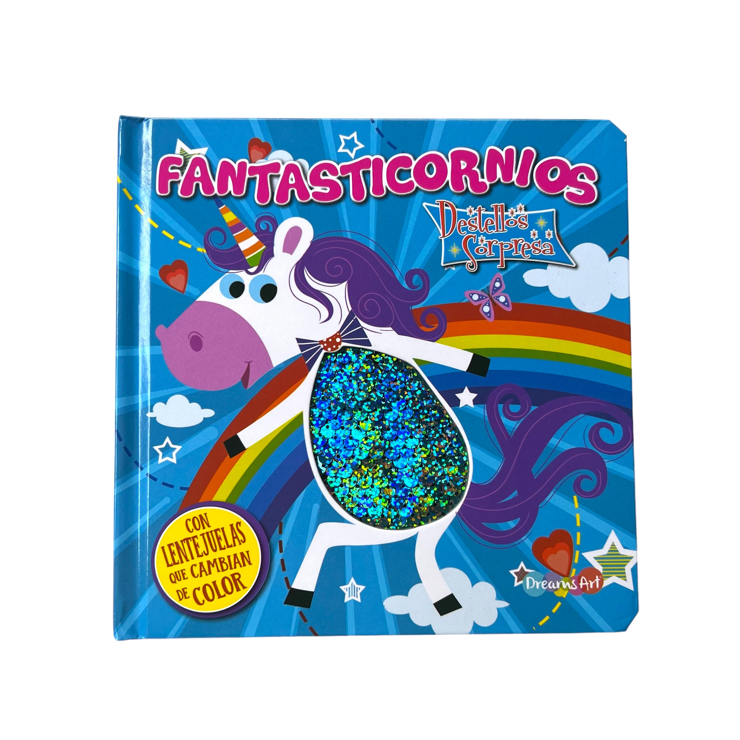 Destellos Sorpresas - Libros de Texturas con Lentejuelas