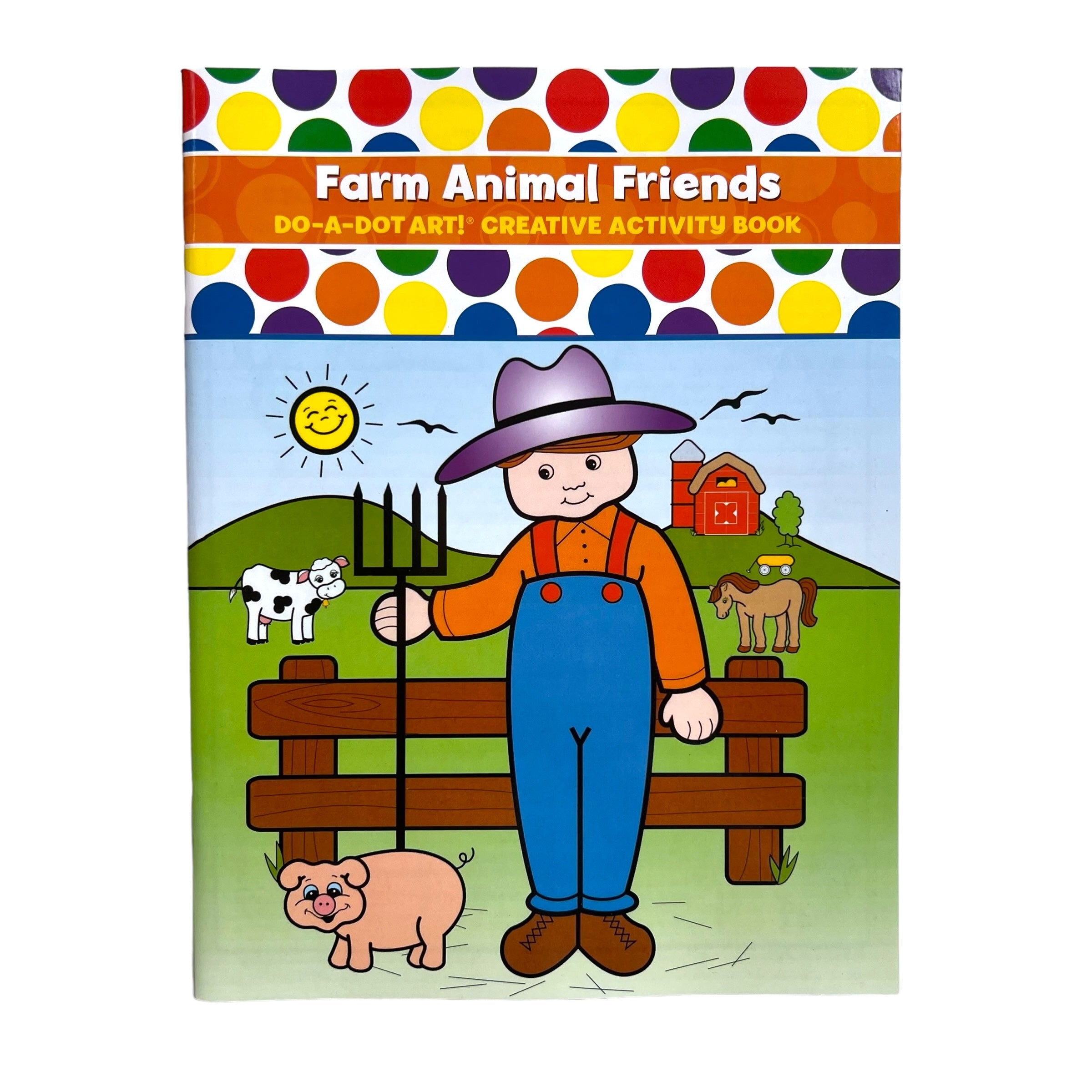 Libro Animales de la granja - DO A DOT - Book Farm Animals