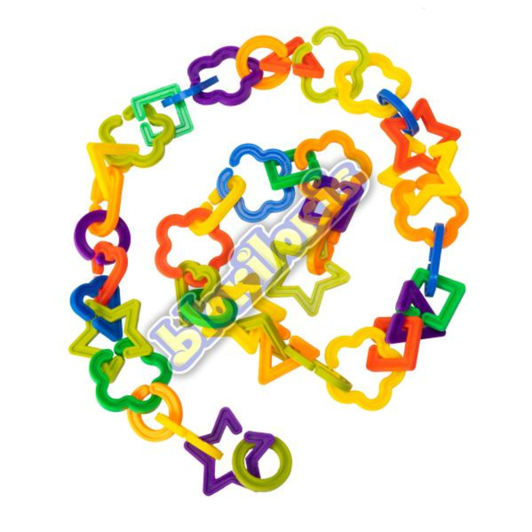 Material de ensamble - Corazones y flores entrelazables Blokiloquis