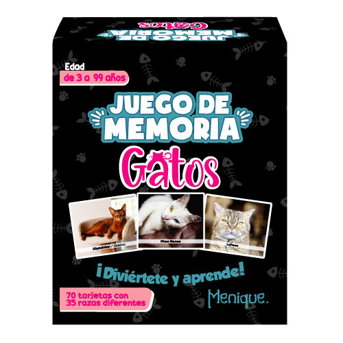 Gatos - Juego de memoria