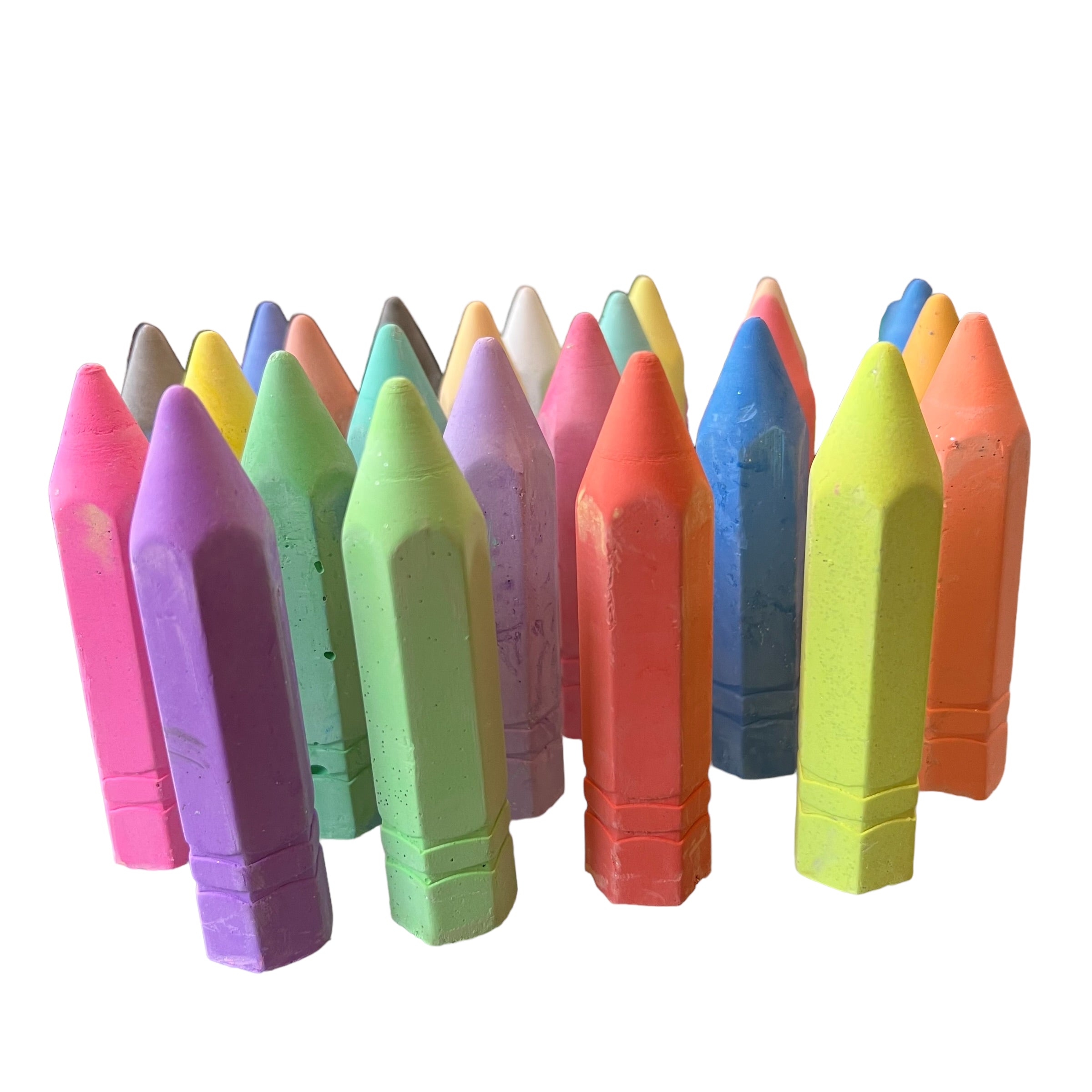 Gis Glitter JUMBO 24 piezas