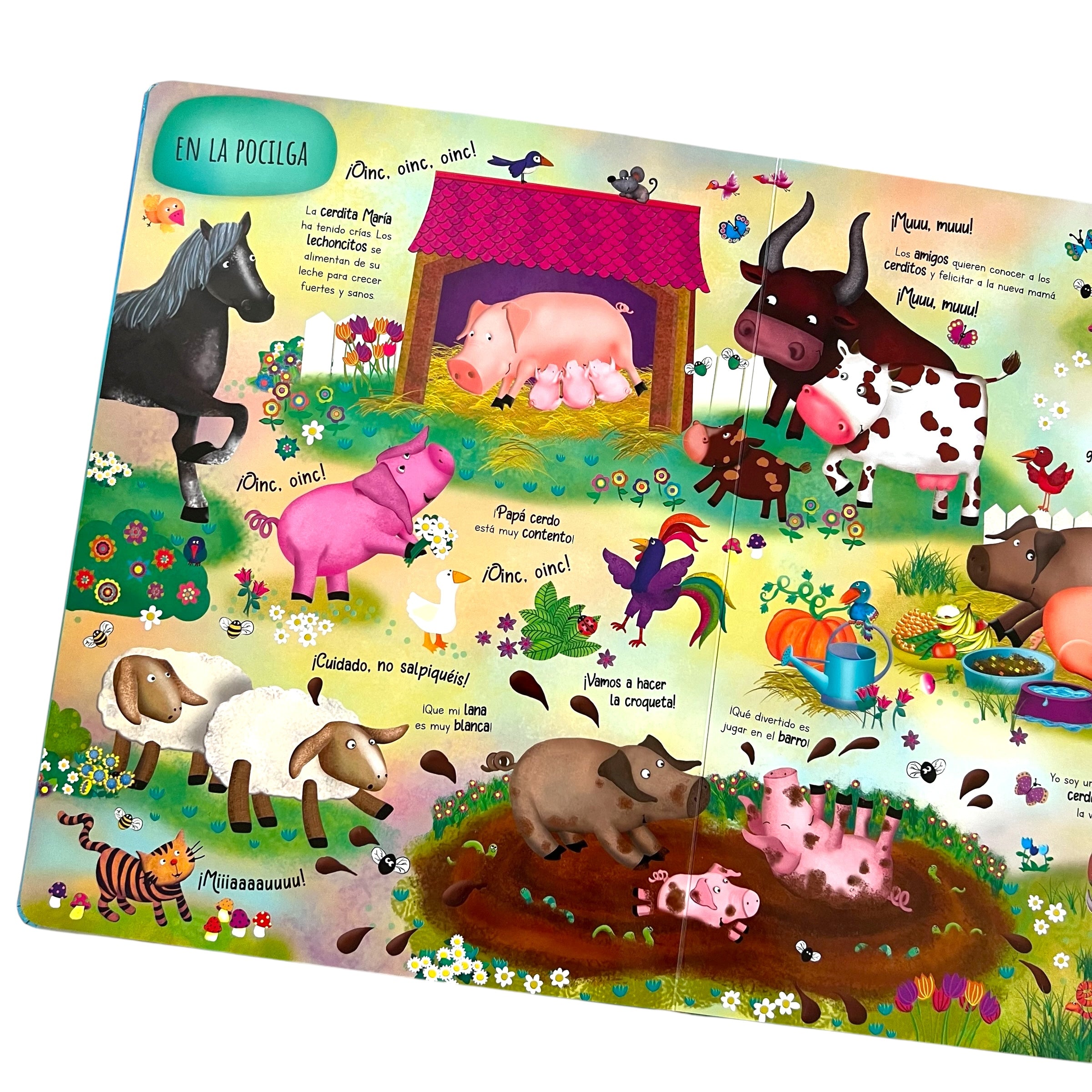 Libro Gigante de la granja