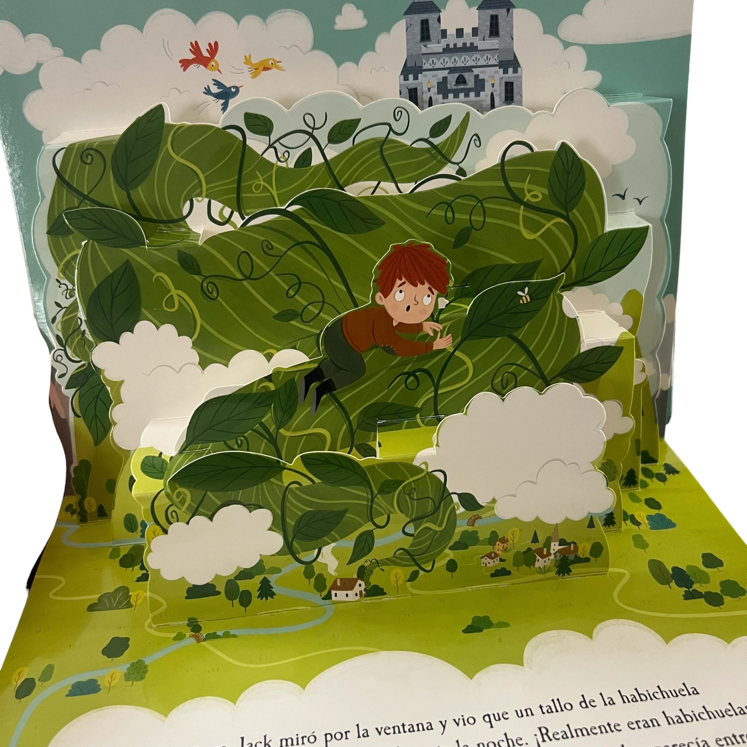 Libro pop up Jack y las habichuelas mágicas