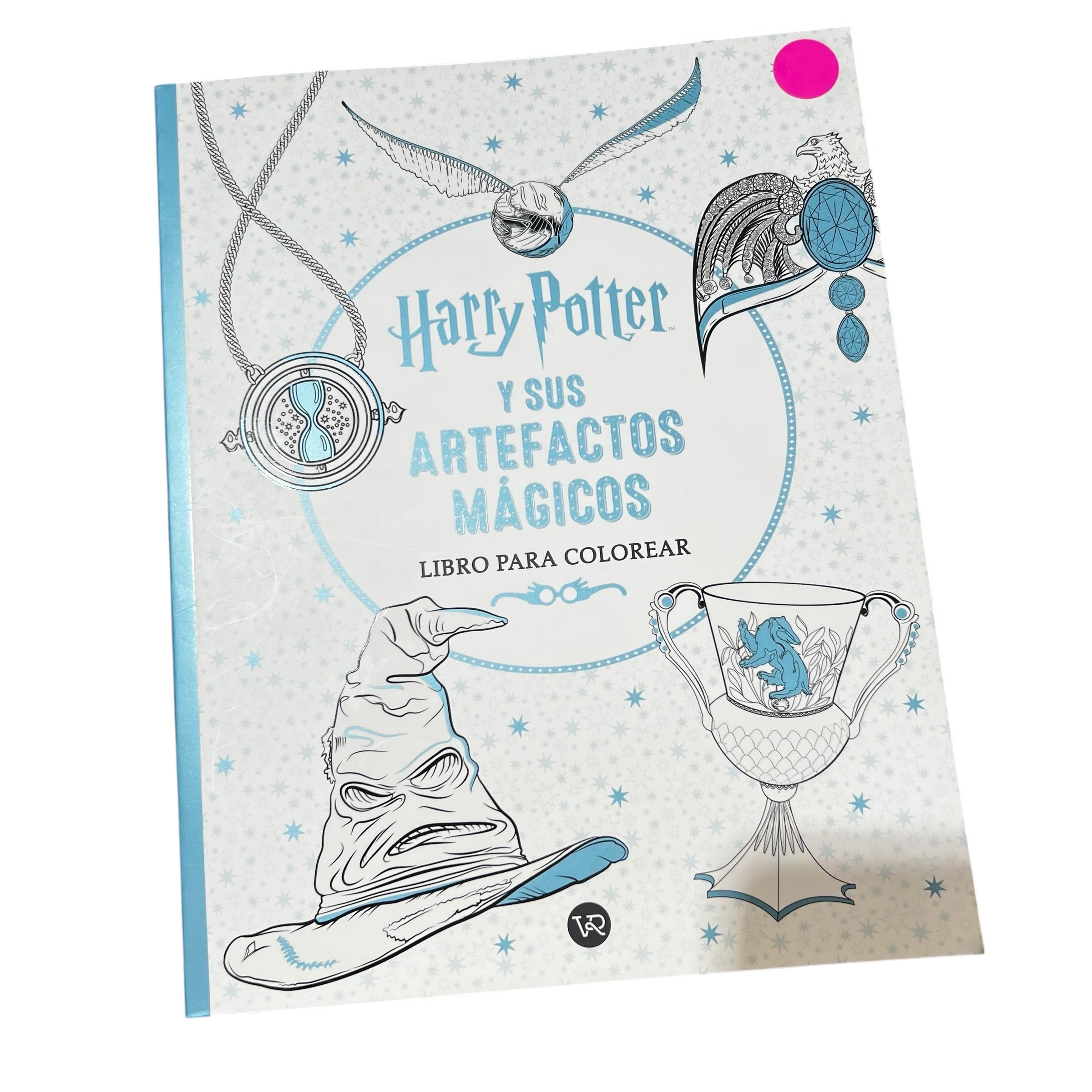 Libro para colorear Harry Potter y sus artefactos mágicos