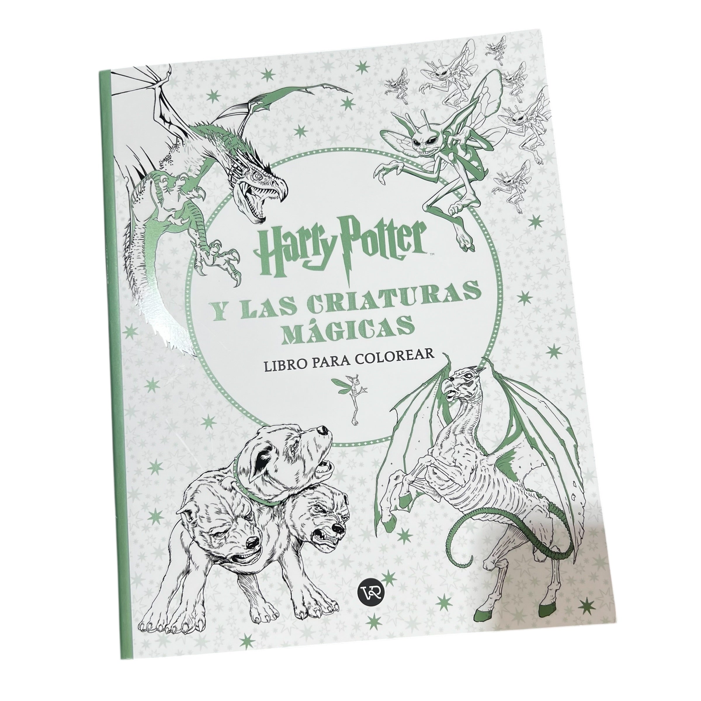 Libro para colorear Harry Potter y las criaturas mágicas