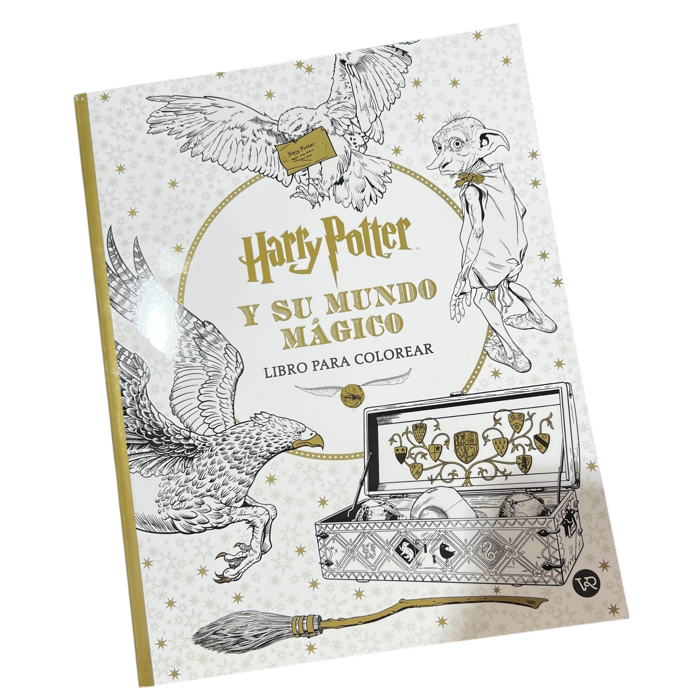 Libro para colorear Harry Potter y su mundo mágico