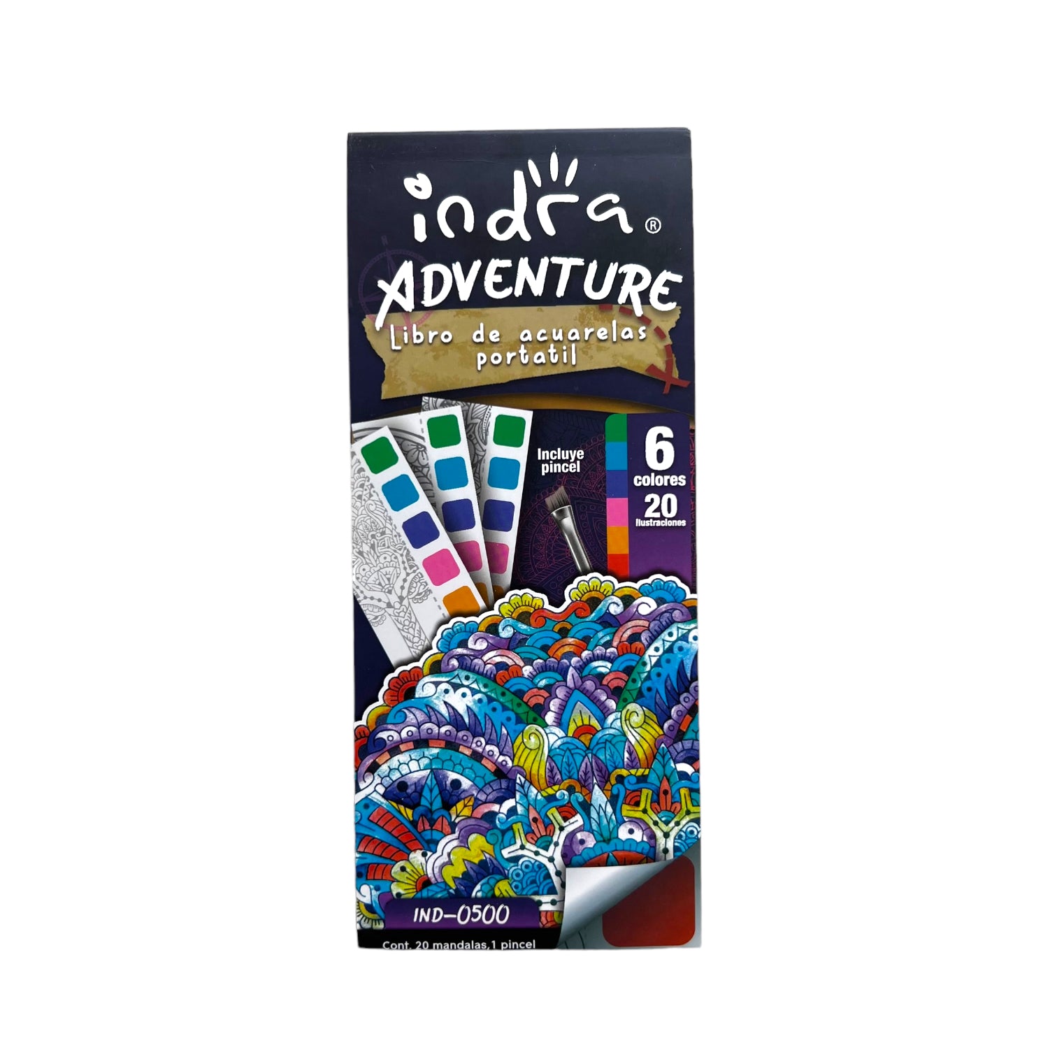 Libro de acuarelas portatil