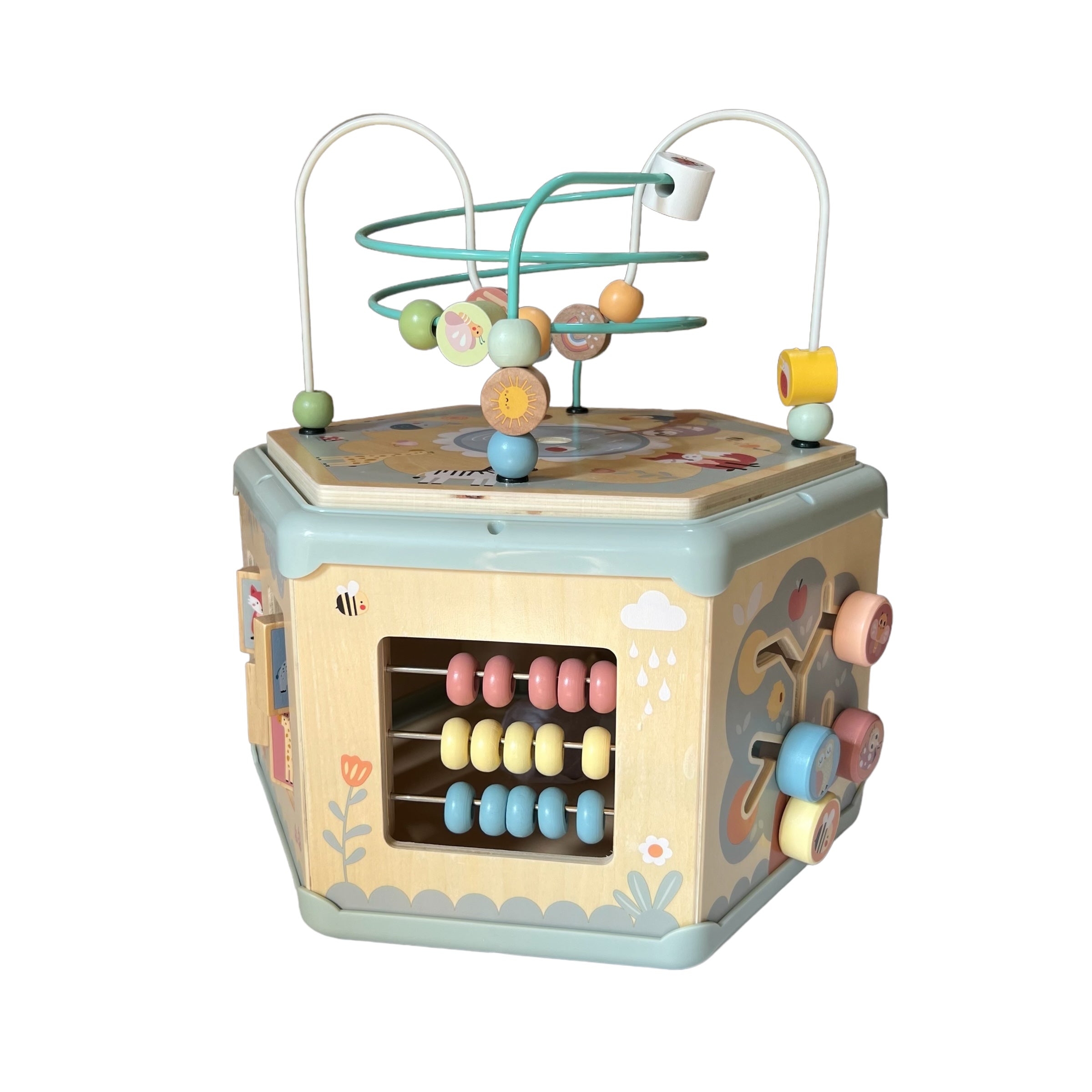 CUBO DE ACTIVIDADES 7 EN 1 - TOOKY TOY