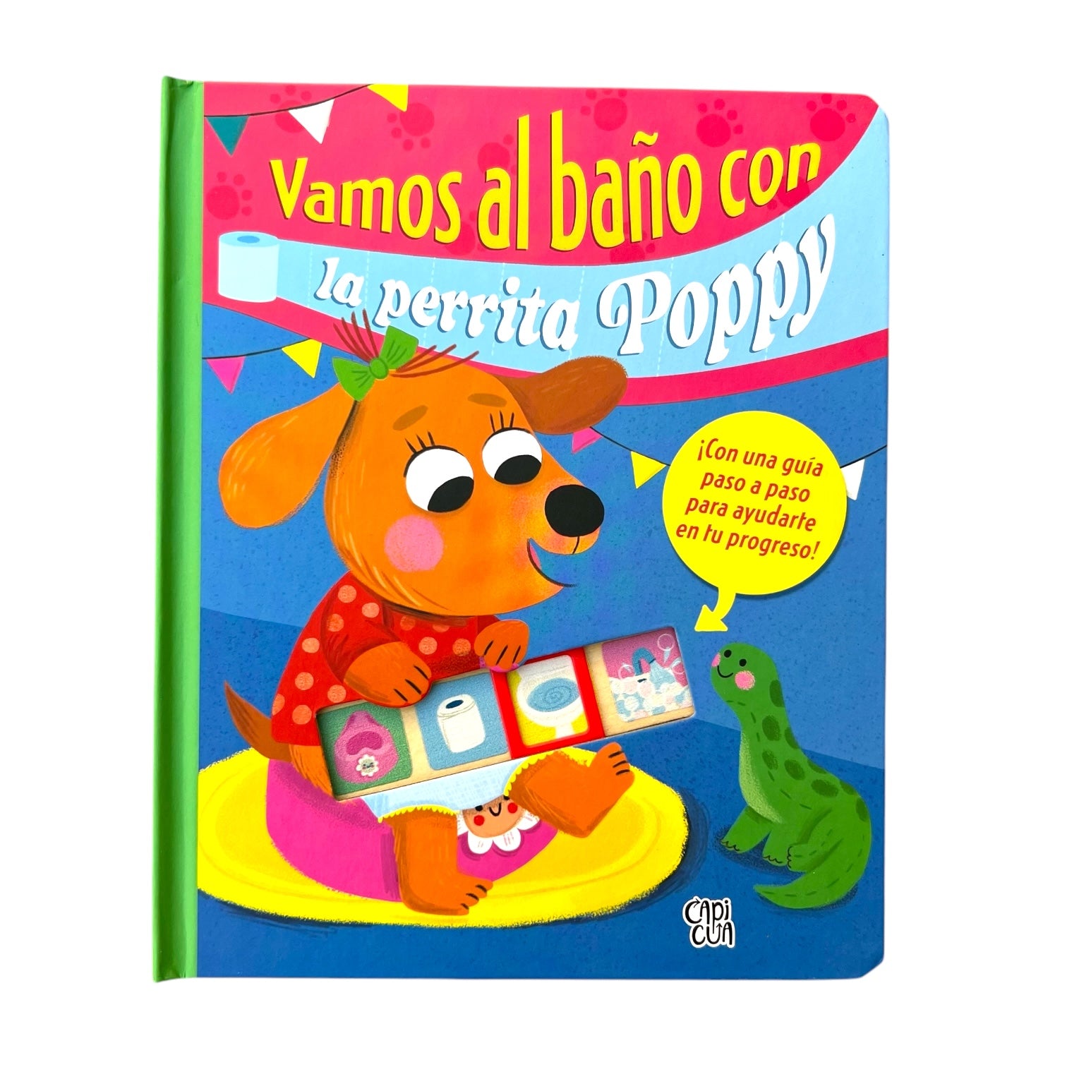 Vamos al baño con la perrita Poppy