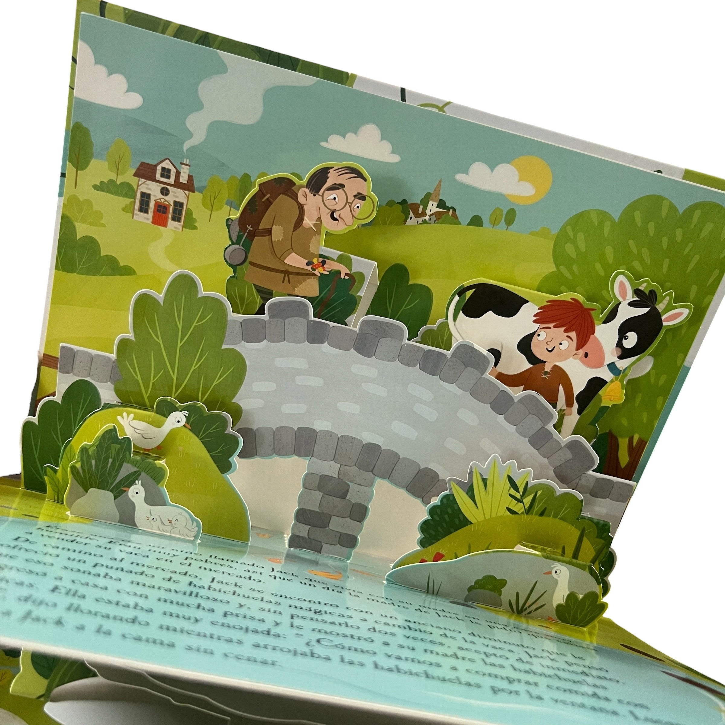 Libro pop up Jack y las habichuelas mágicas