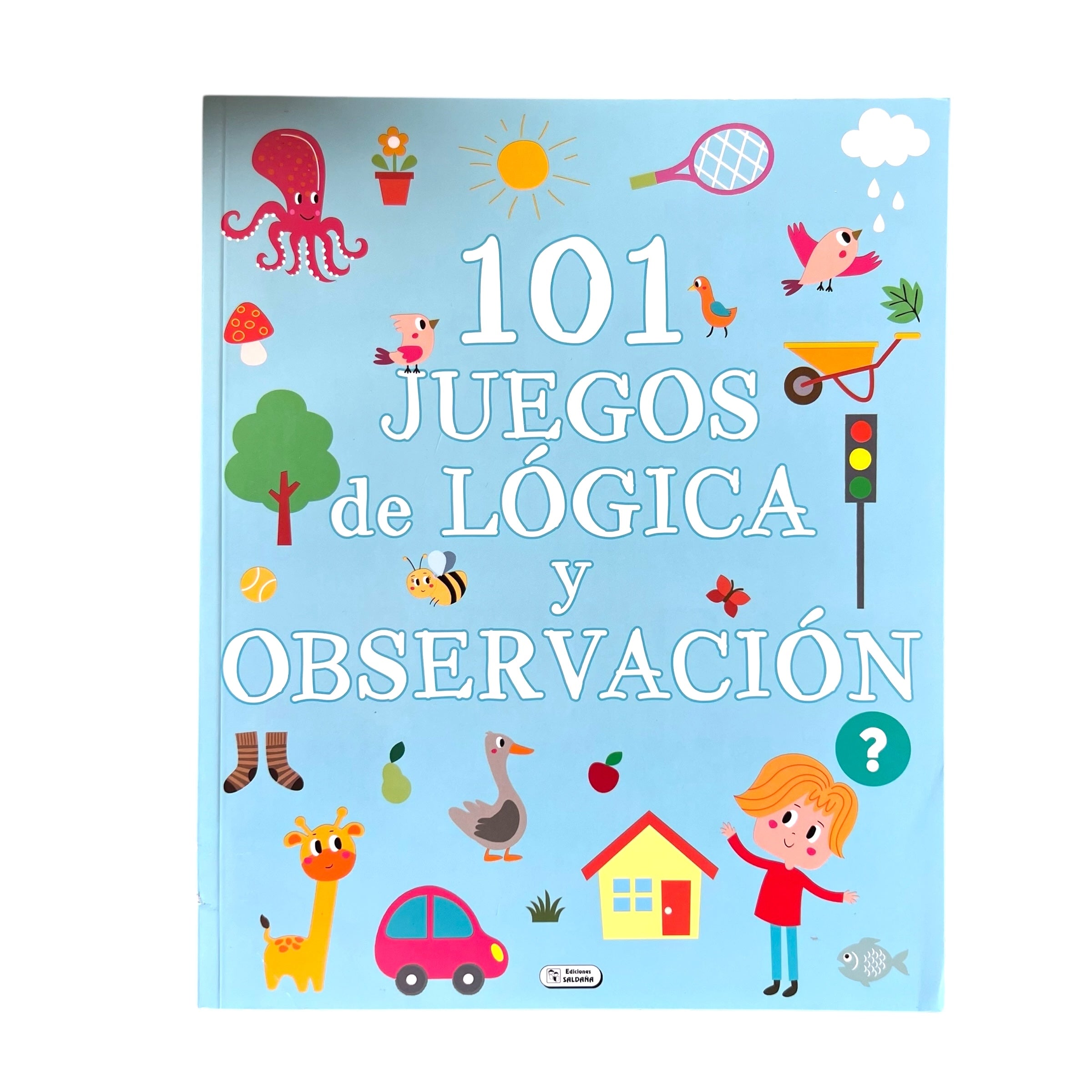 Libro 101 Juegos de Lógica y observación