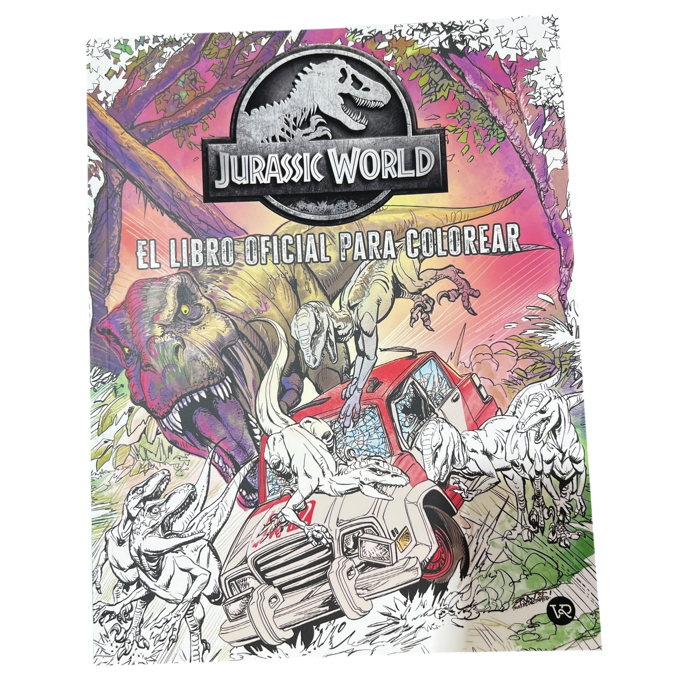 Libro para colorear  Jurassic World