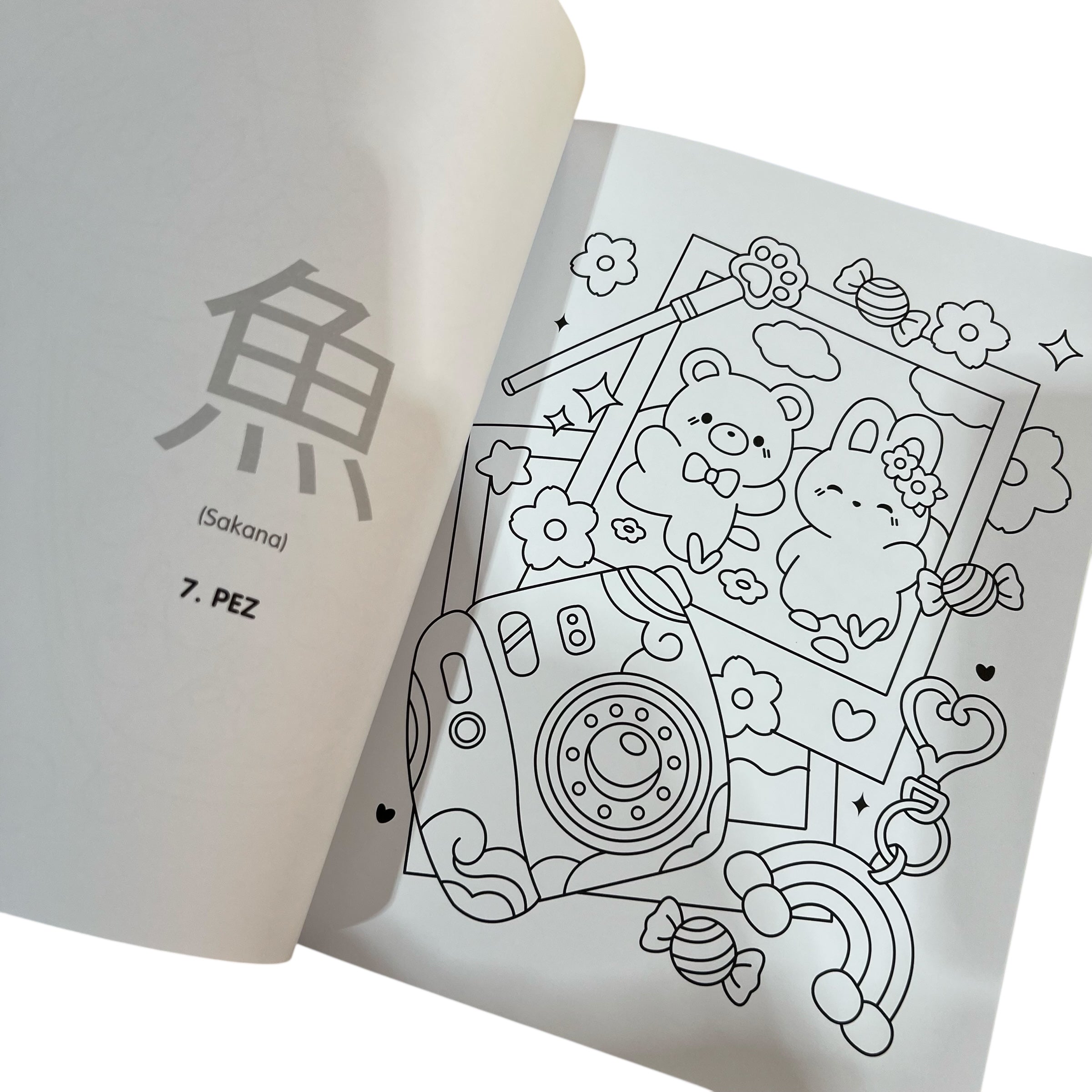 Libro para colorear - #Coloreanding Kawaii