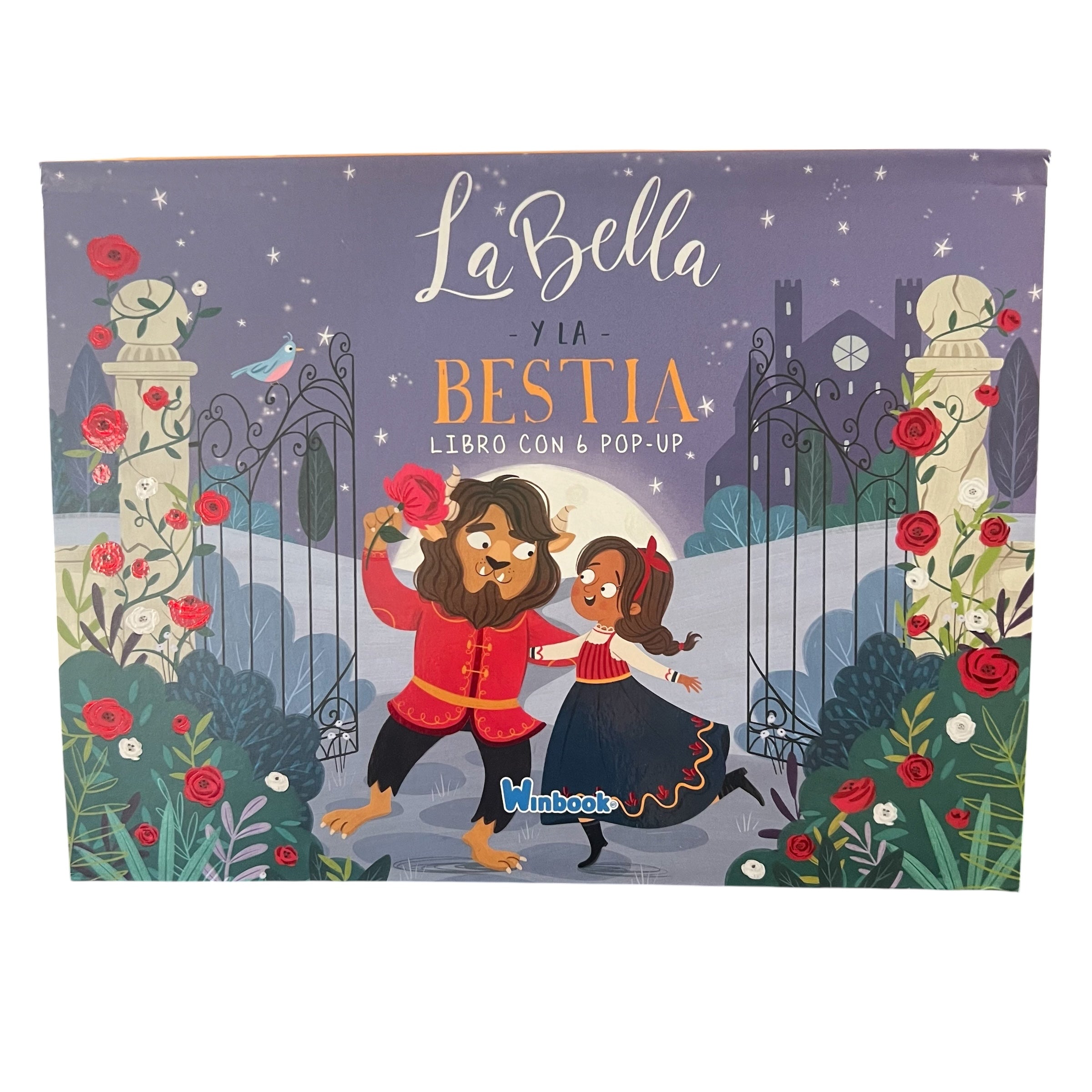 Libro pop up La bella y la bestia