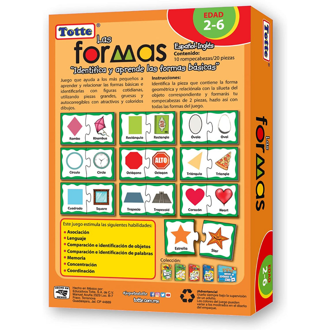 Rompecabezas - Las Formas