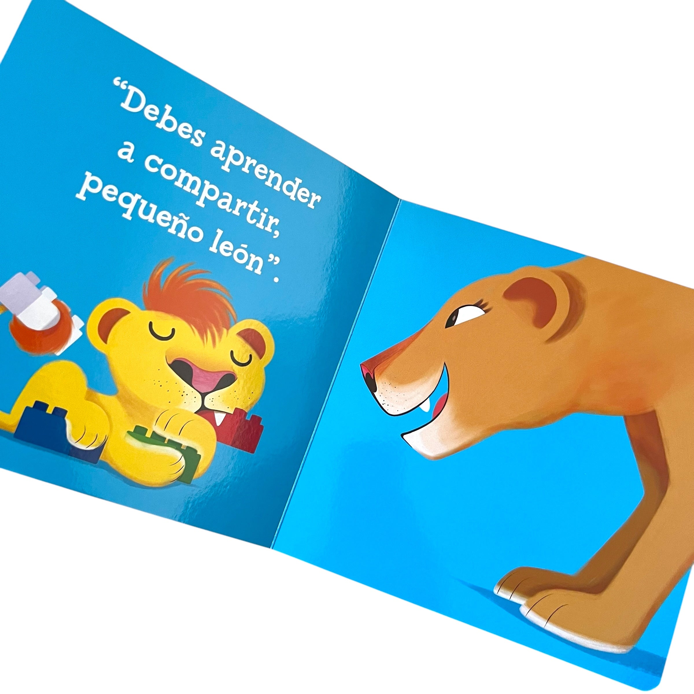 Pequeño León comparte