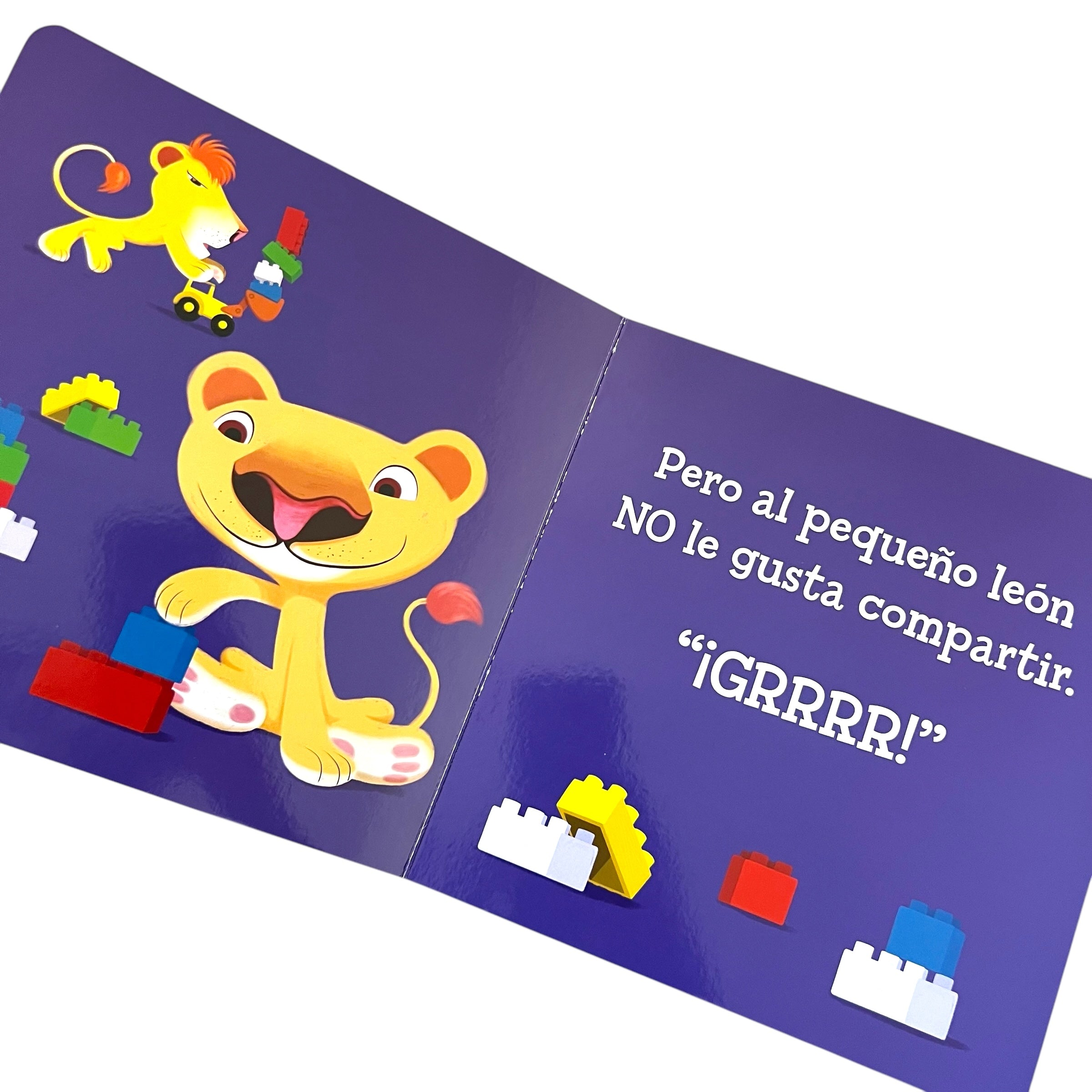 Pequeño León comparte