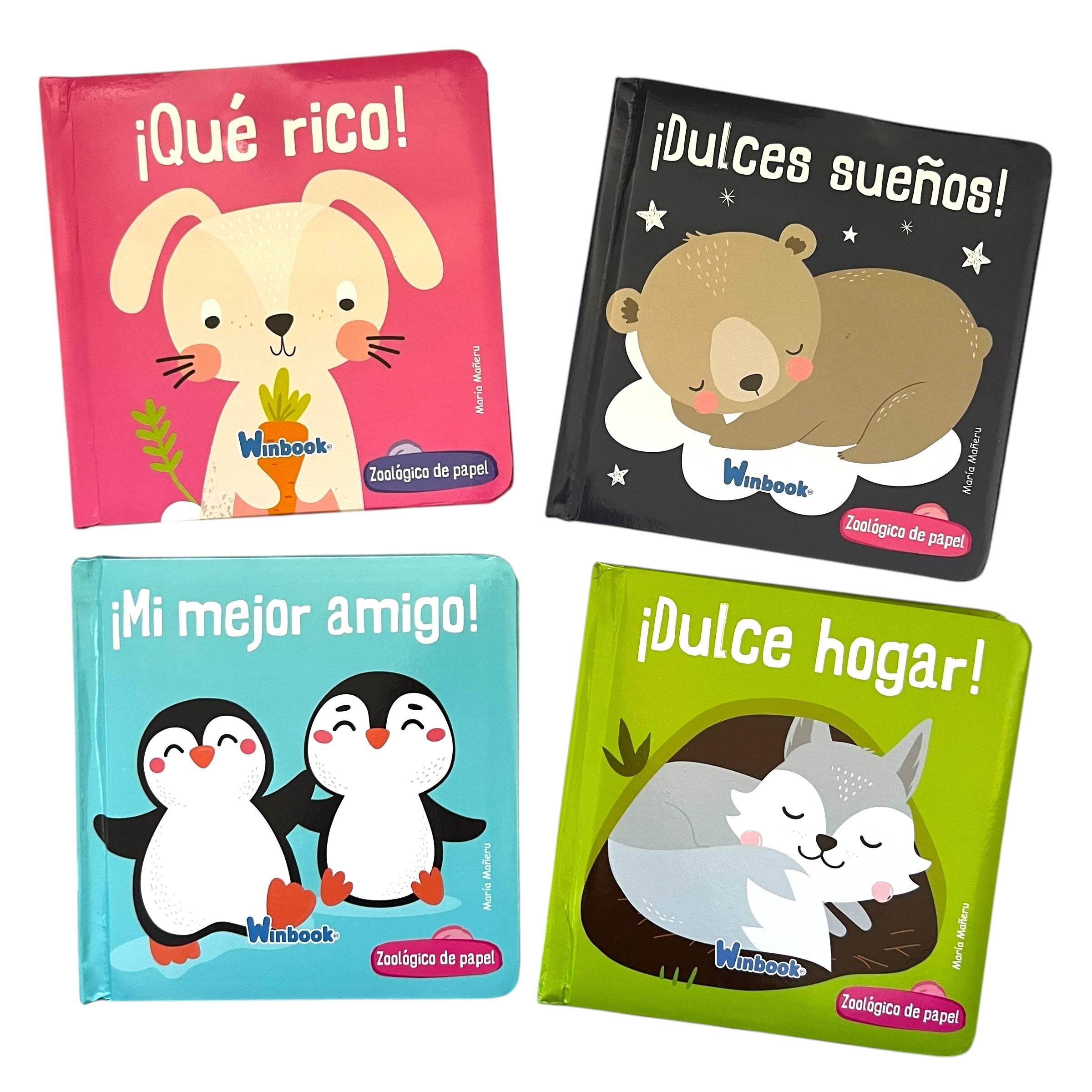 Zoológico de papel 4 libritos