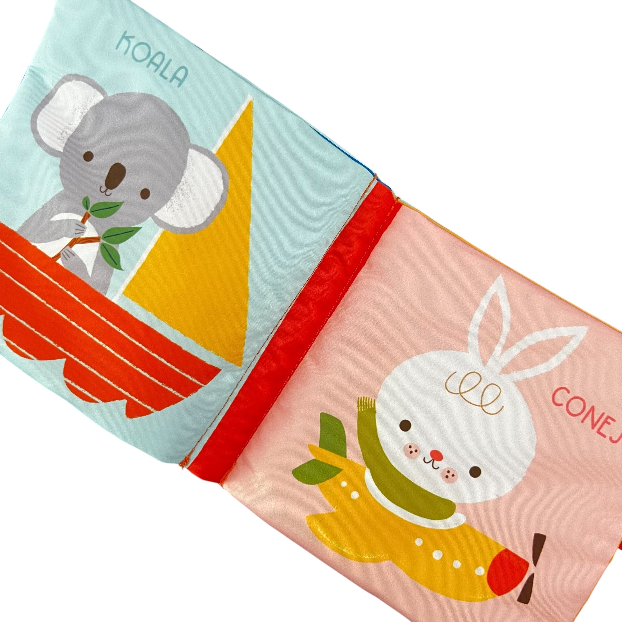 OSO - Libro de Tela con Sonaja y Mordedera