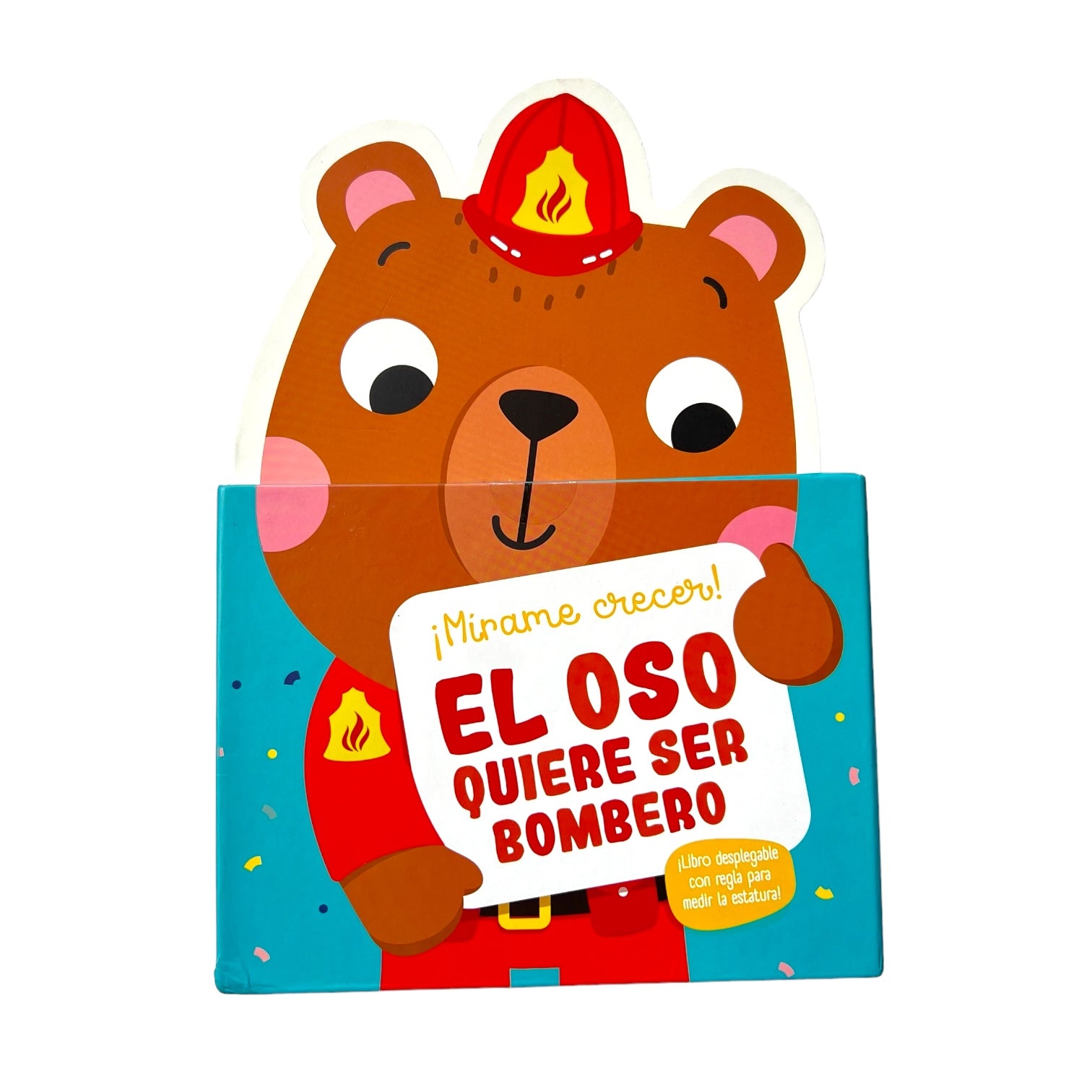 Cuento Mirame crecer! El oso quiere ser bombero - Crecigrama