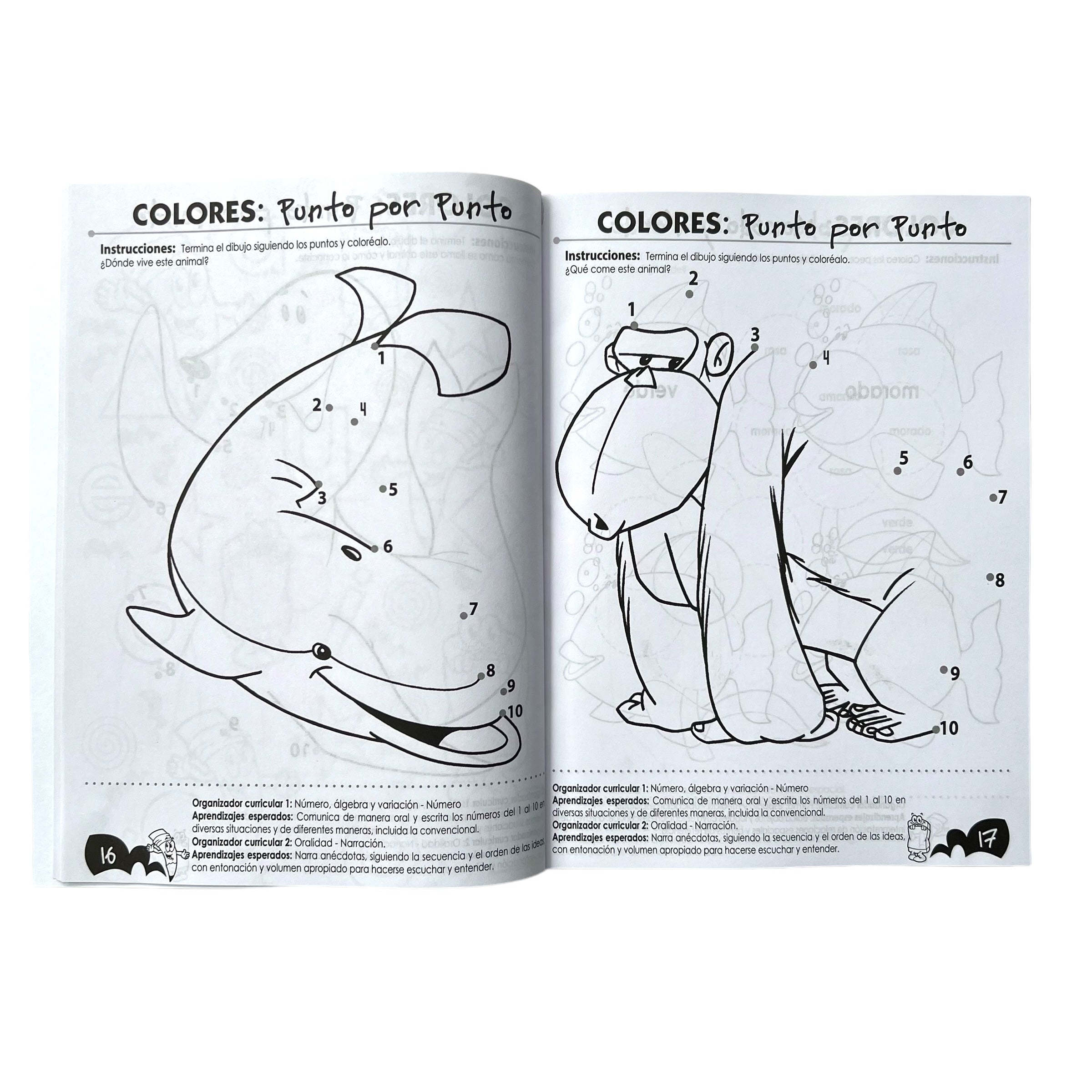 Trazos conceptos y colores