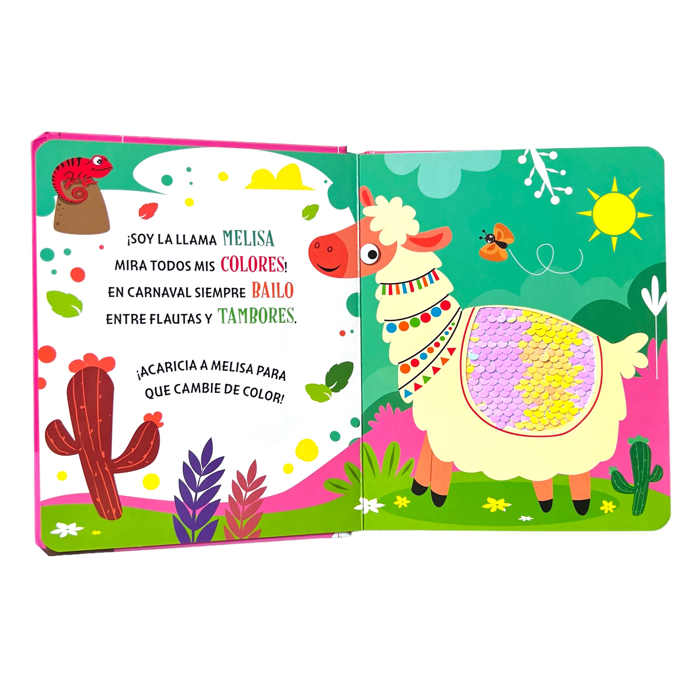 Destellos Fantásticos - Libros de Texturas con Lentejuelas