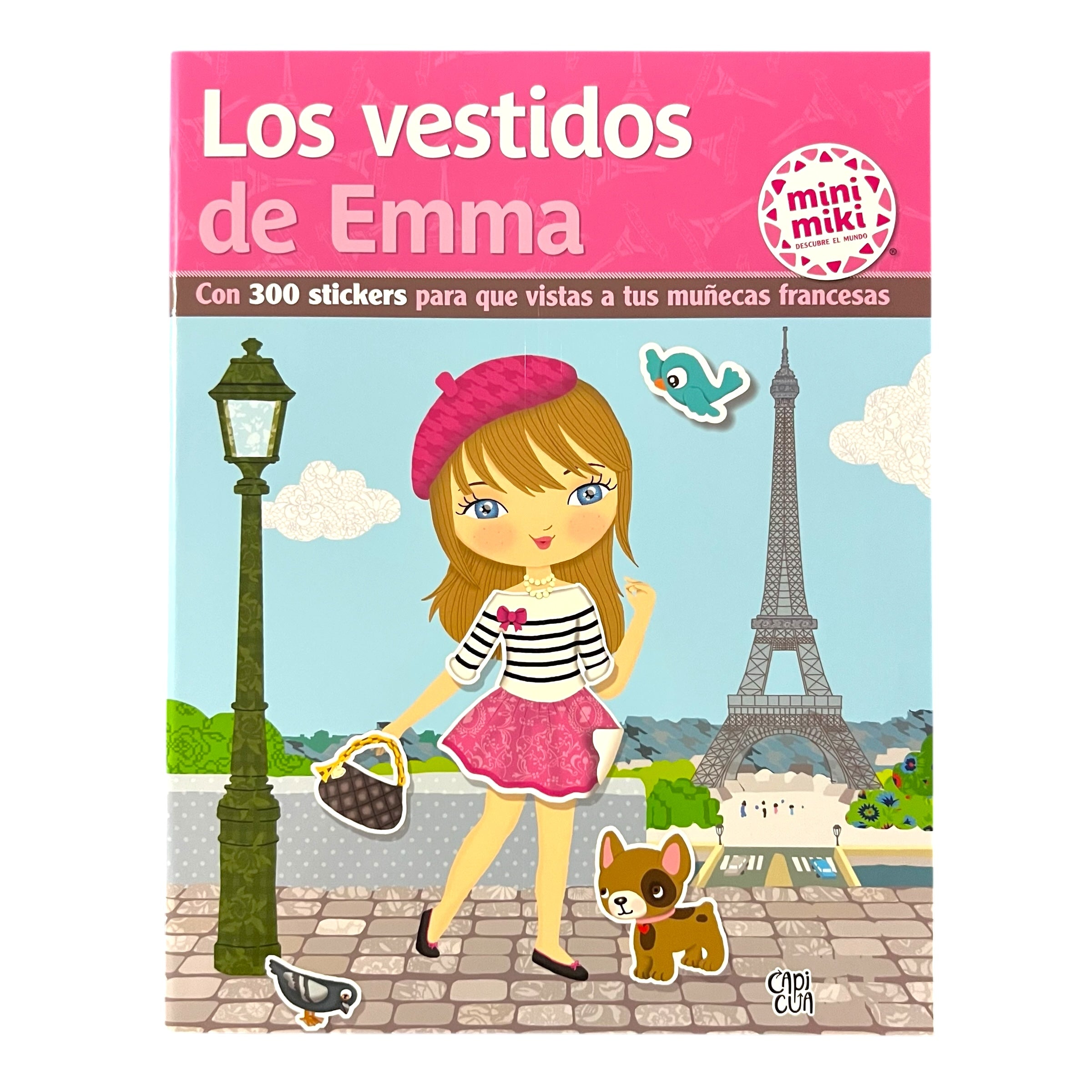 Libro de stickers - Los vestidos de Emma