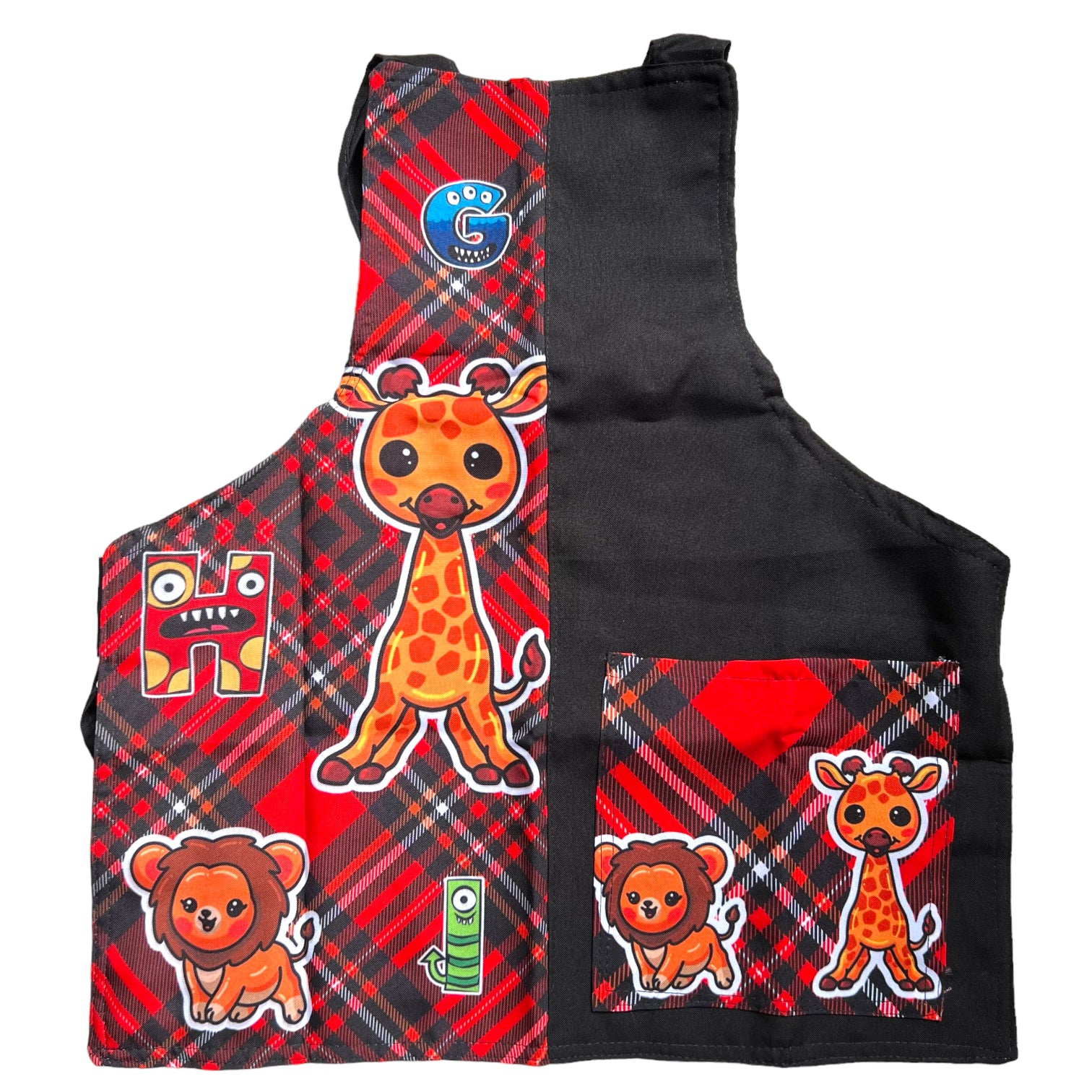 Mandil infantil cruzado