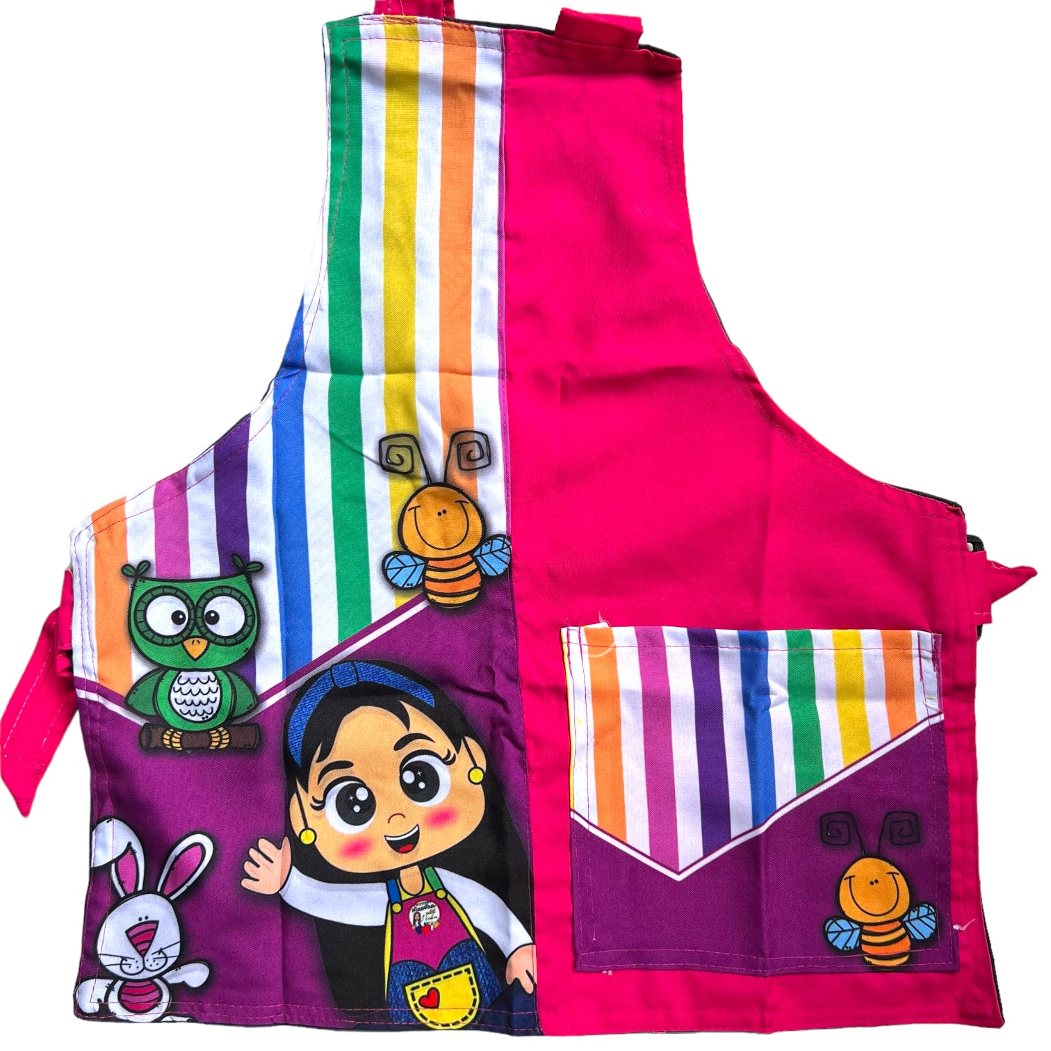 Mandil infantil cruzado