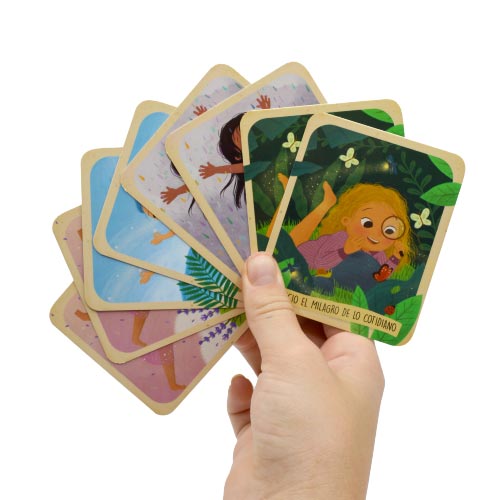 Brilla Afirmaciones para niñas - Juego de memoria