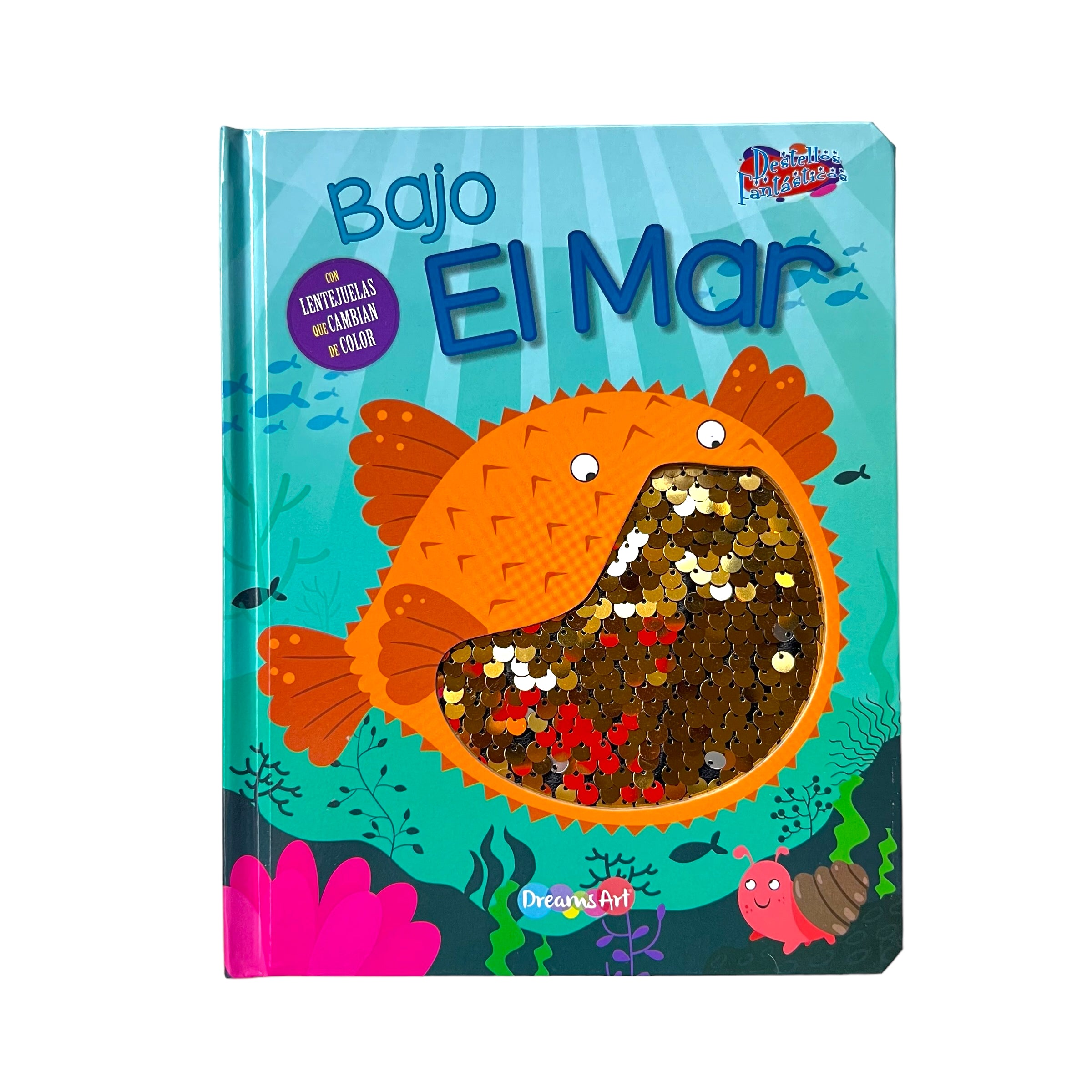 Destellos Fantásticos - Libros de Texturas con Lentejuelas