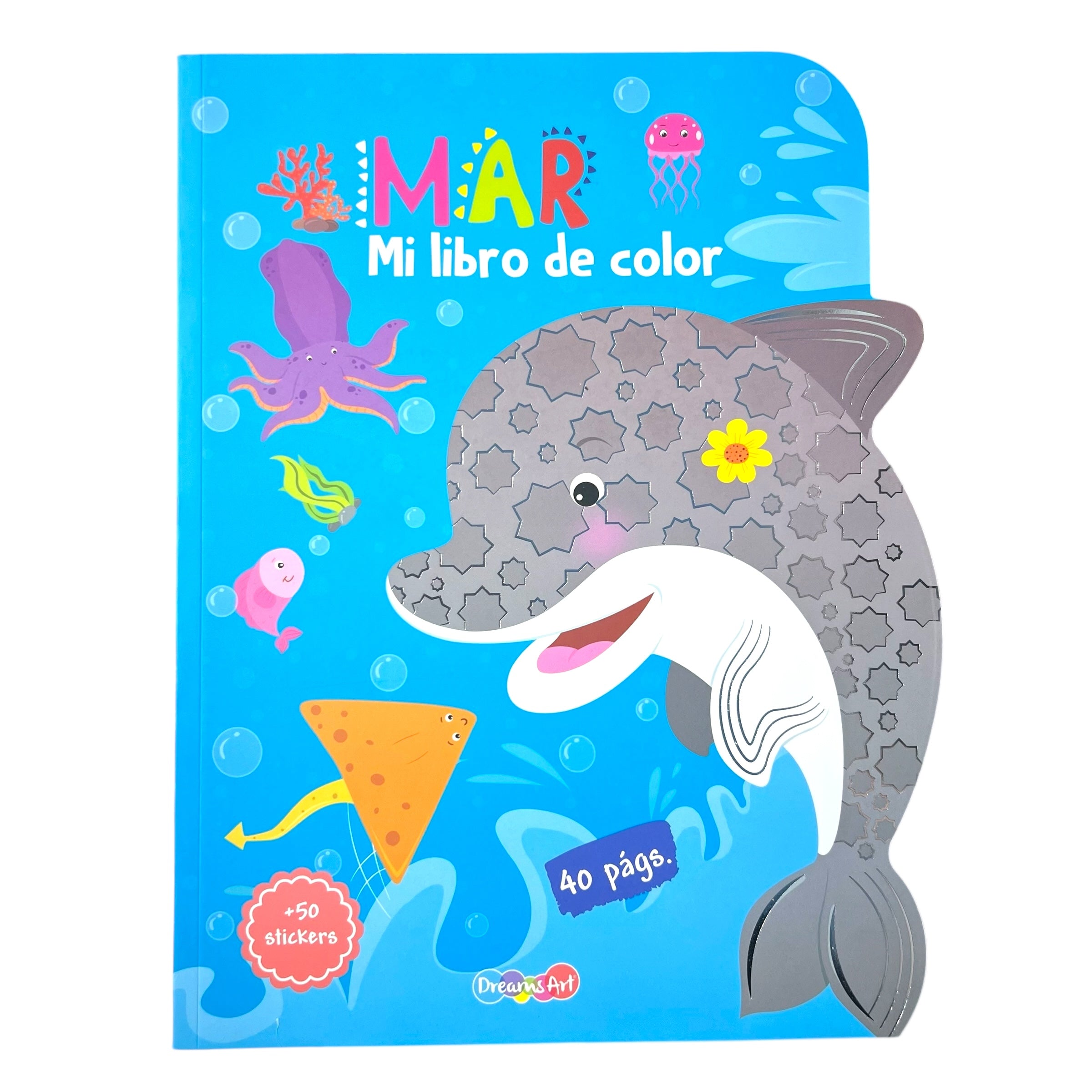 Libro para colorear y de actividades