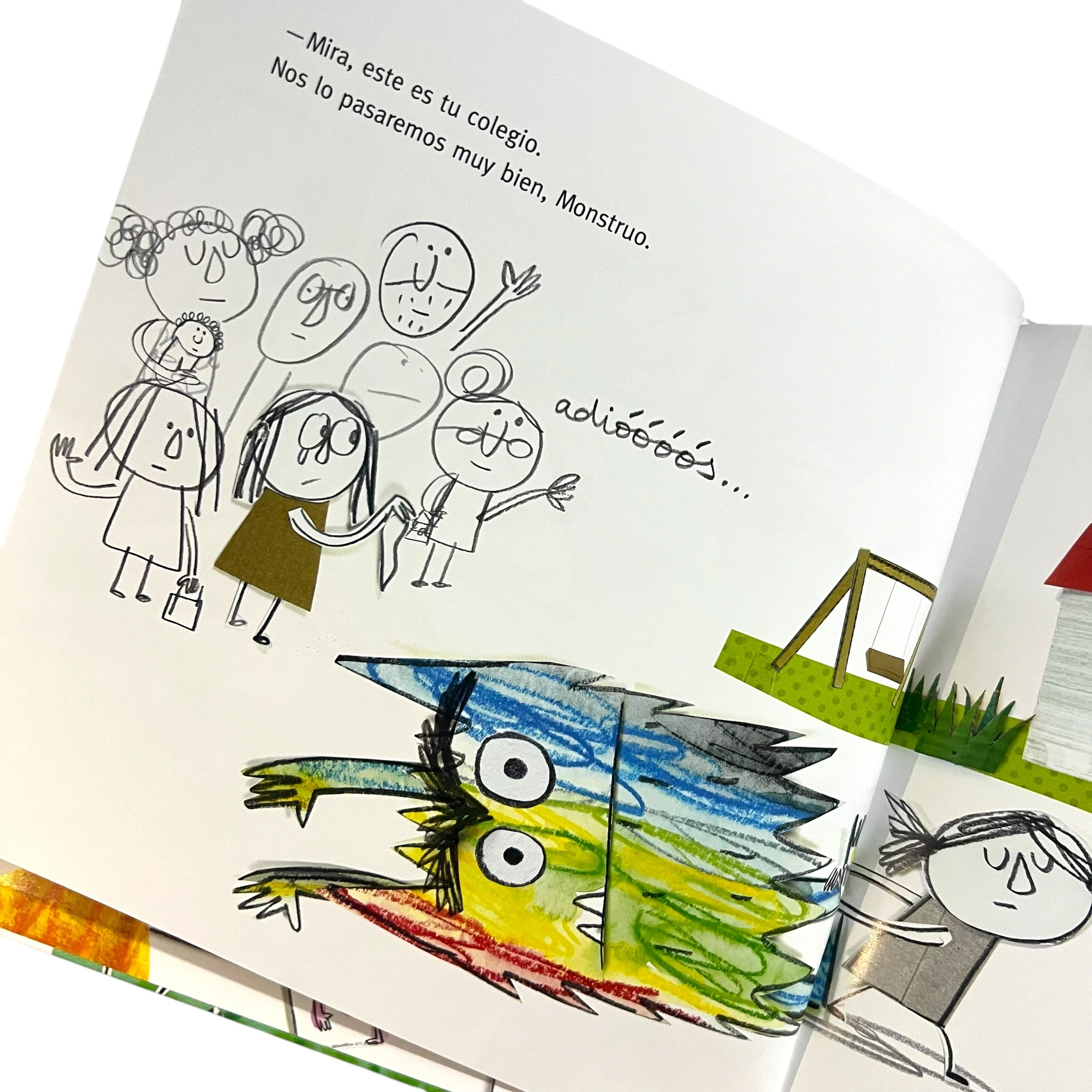 Cuento - El monstruo de colores Va al cole