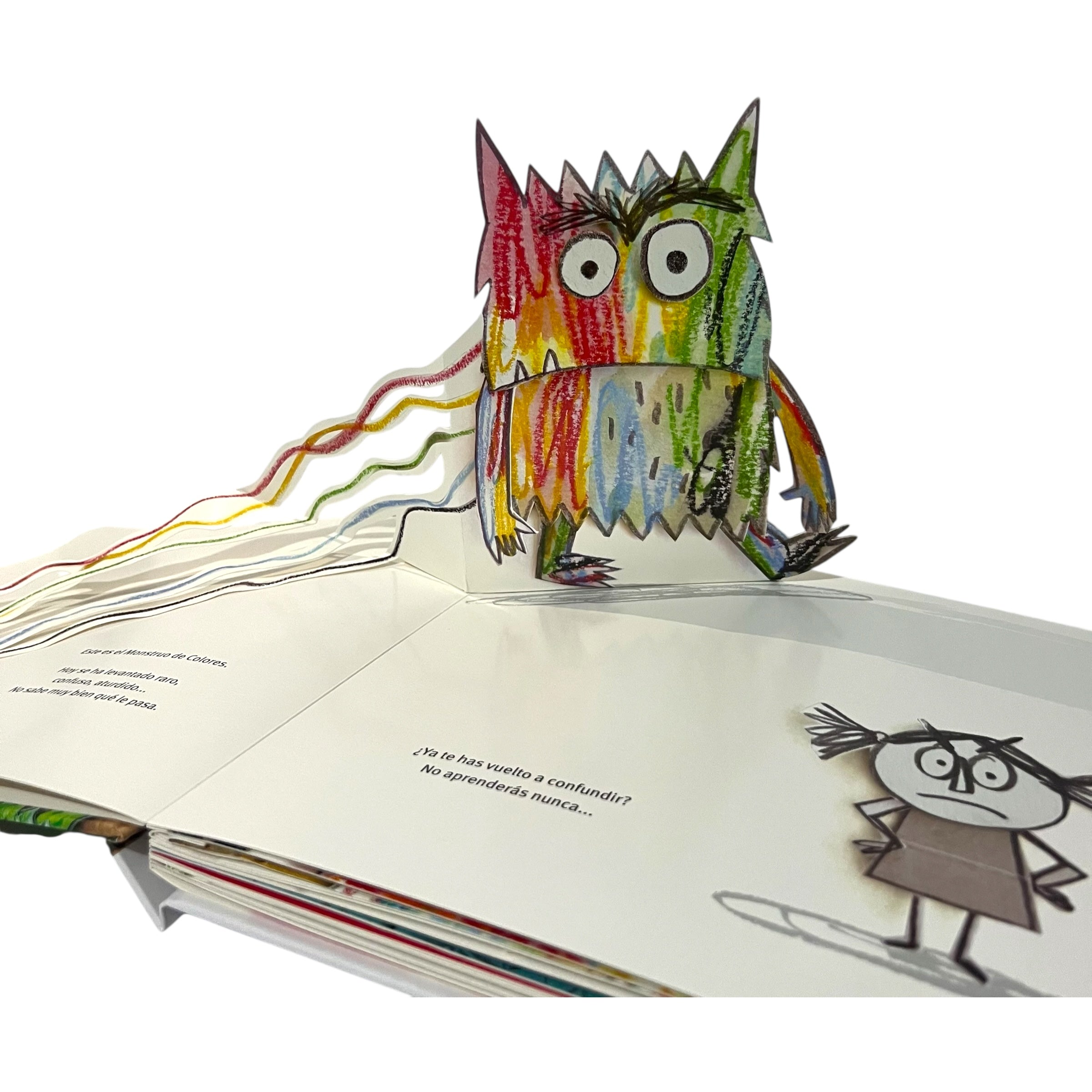 Cuento POP UP - El monstruo de colores