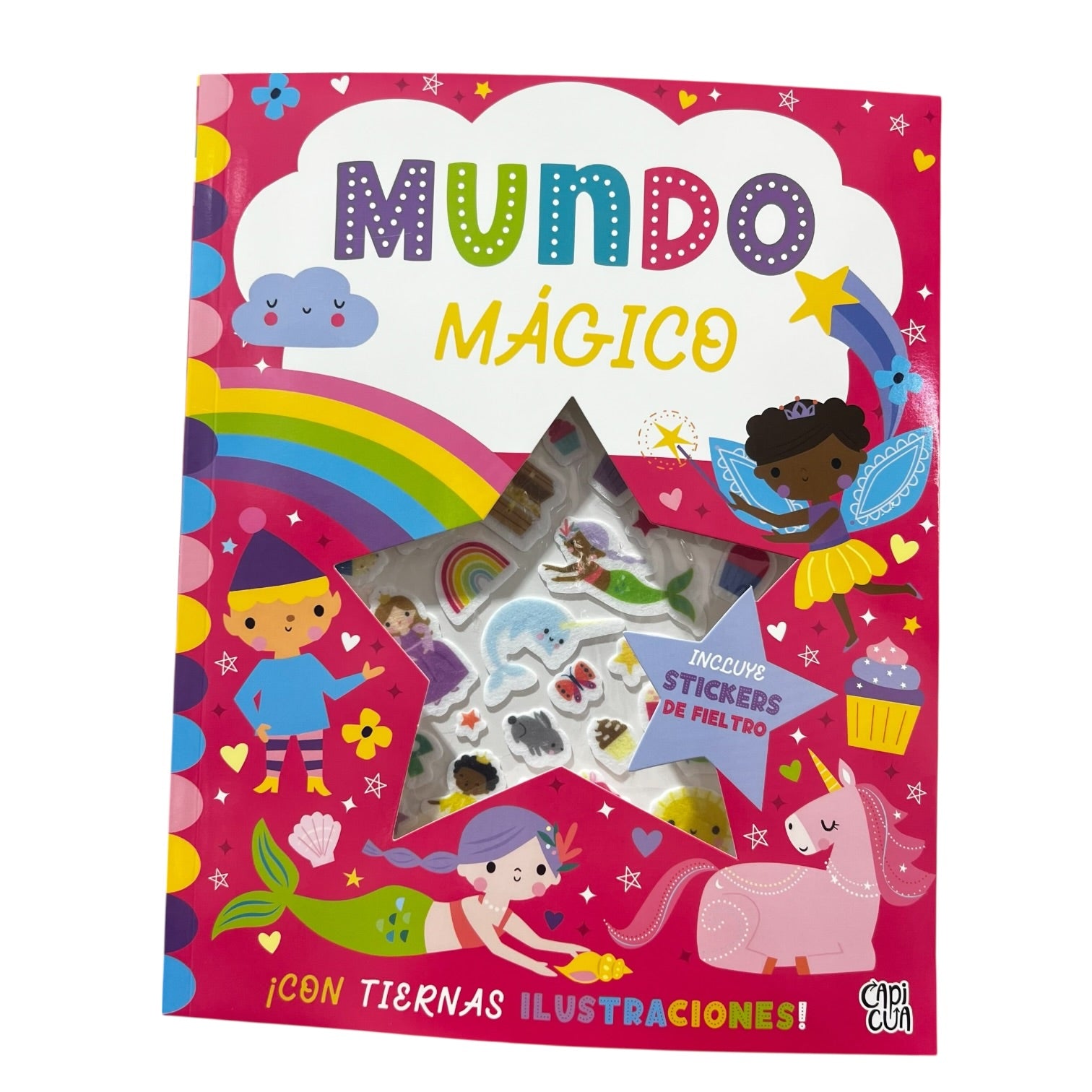 Libro de stickers - Mundo mágico