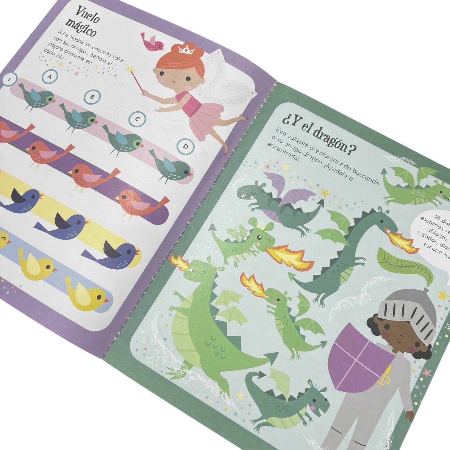 Libro de stickers - Mundo mágico