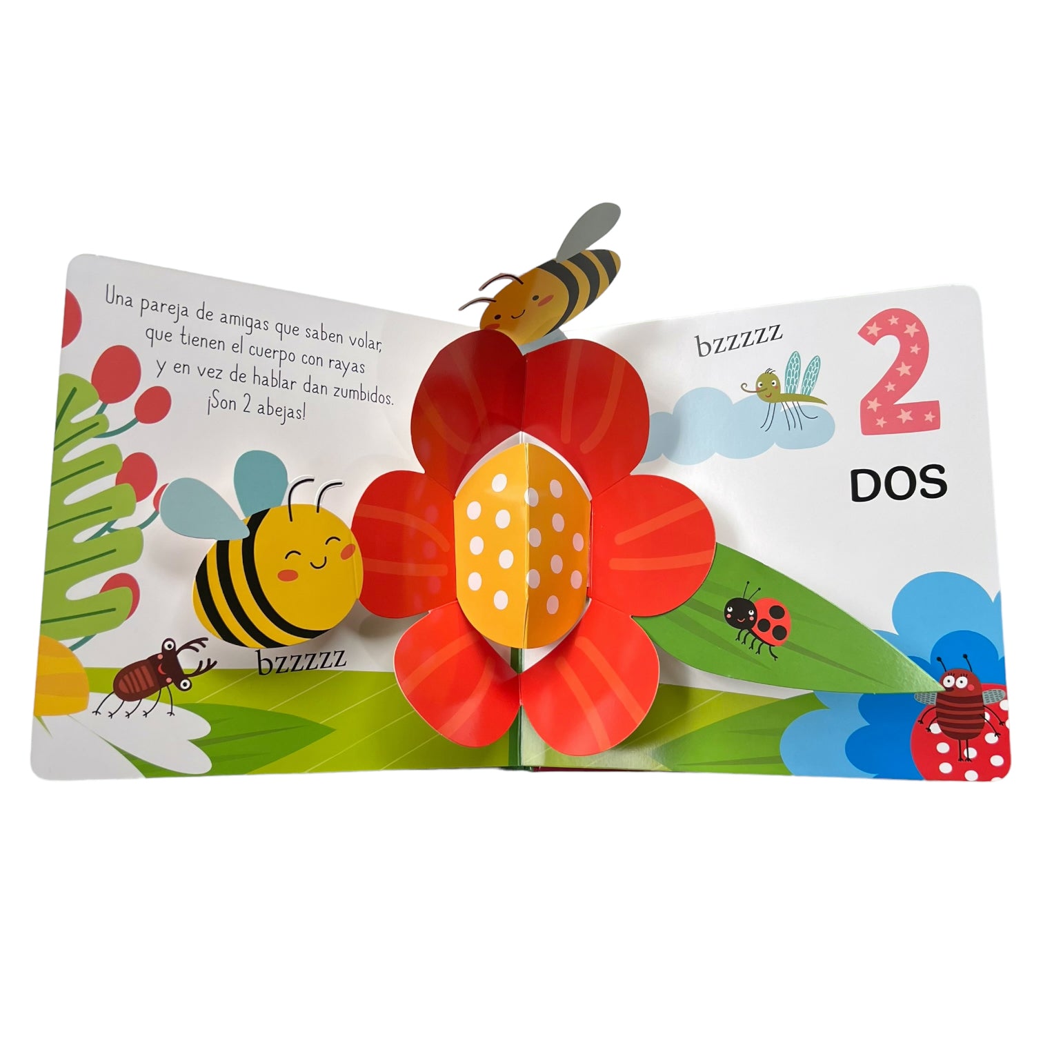 Libro POP UP descubre los números