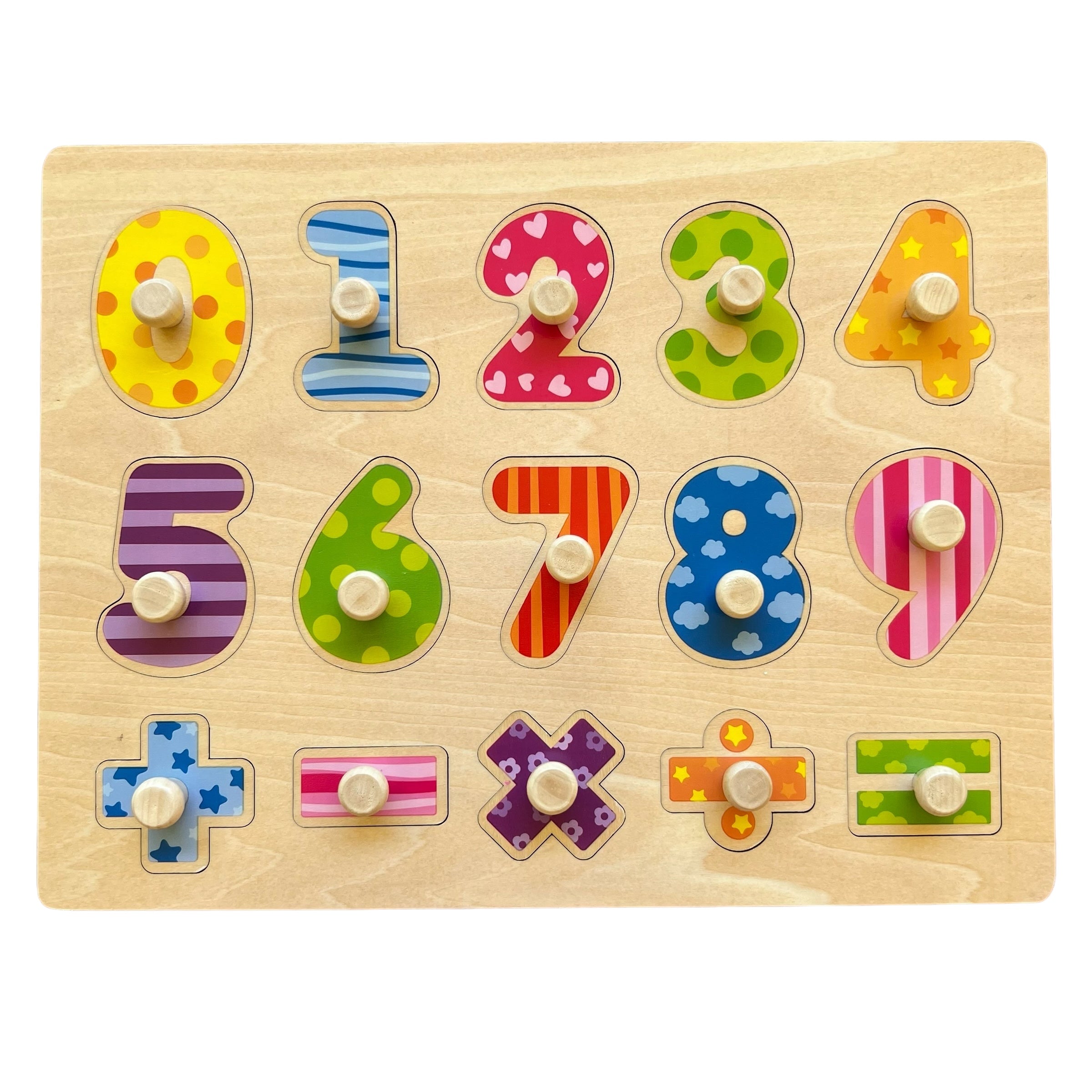 ROMPECABEZAS DE PIJAS NÚMEROS - TOOKY TOY